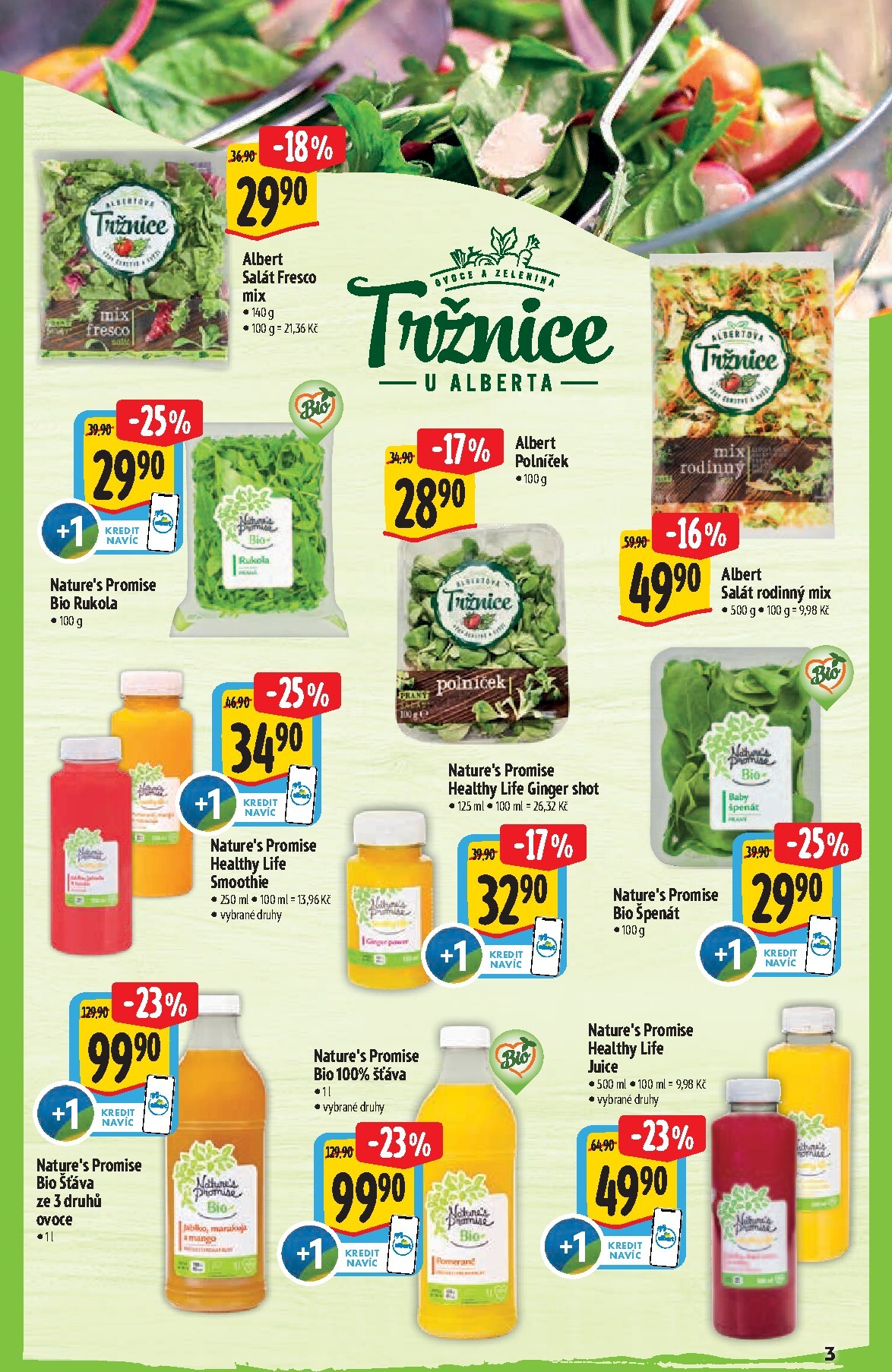 albert - Budoucí Albert Supermarket - Bio leták platný od středy 13.05.2026 do úterý 26.05.2026 - page: 3