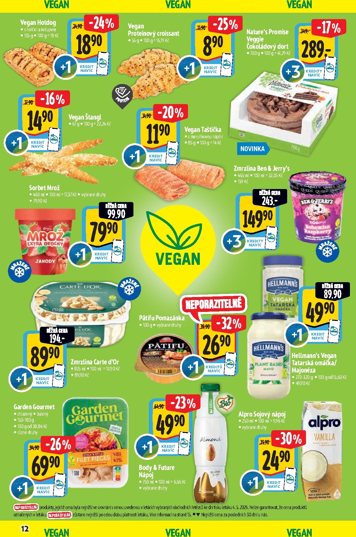 albert - Budoucí Albert Supermarket - Bio leták platný od středy 13.05.2026 do úterý 26.05.2026 - page: 12