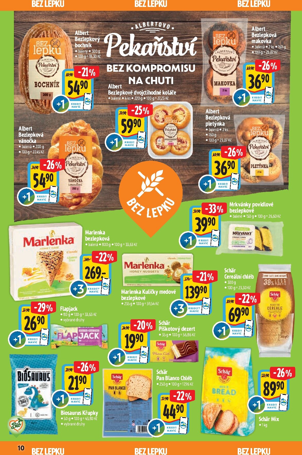 albert - Budoucí Albert Supermarket - Bio leták platný od středy 13.05.2026 do úterý 26.05.2026 - page: 10
