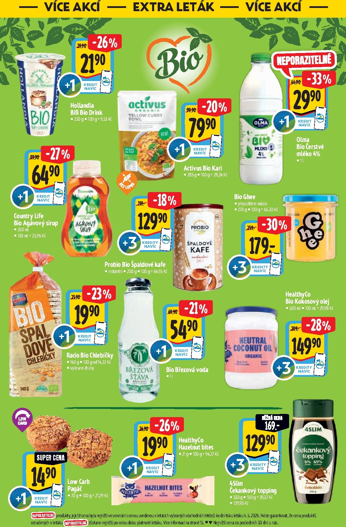 albert - Budoucí Albert Supermarket - Bio leták platný od středy 13.05.2026 do úterý 26.05.2026 - page: 20