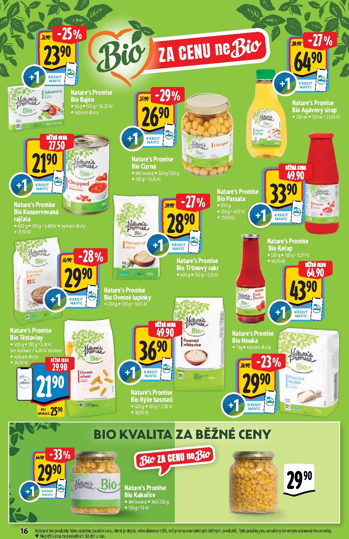 albert - Budoucí Albert Supermarket - Bio leták platný od středy 13.05.2026 do úterý 26.05.2026 - page: 16