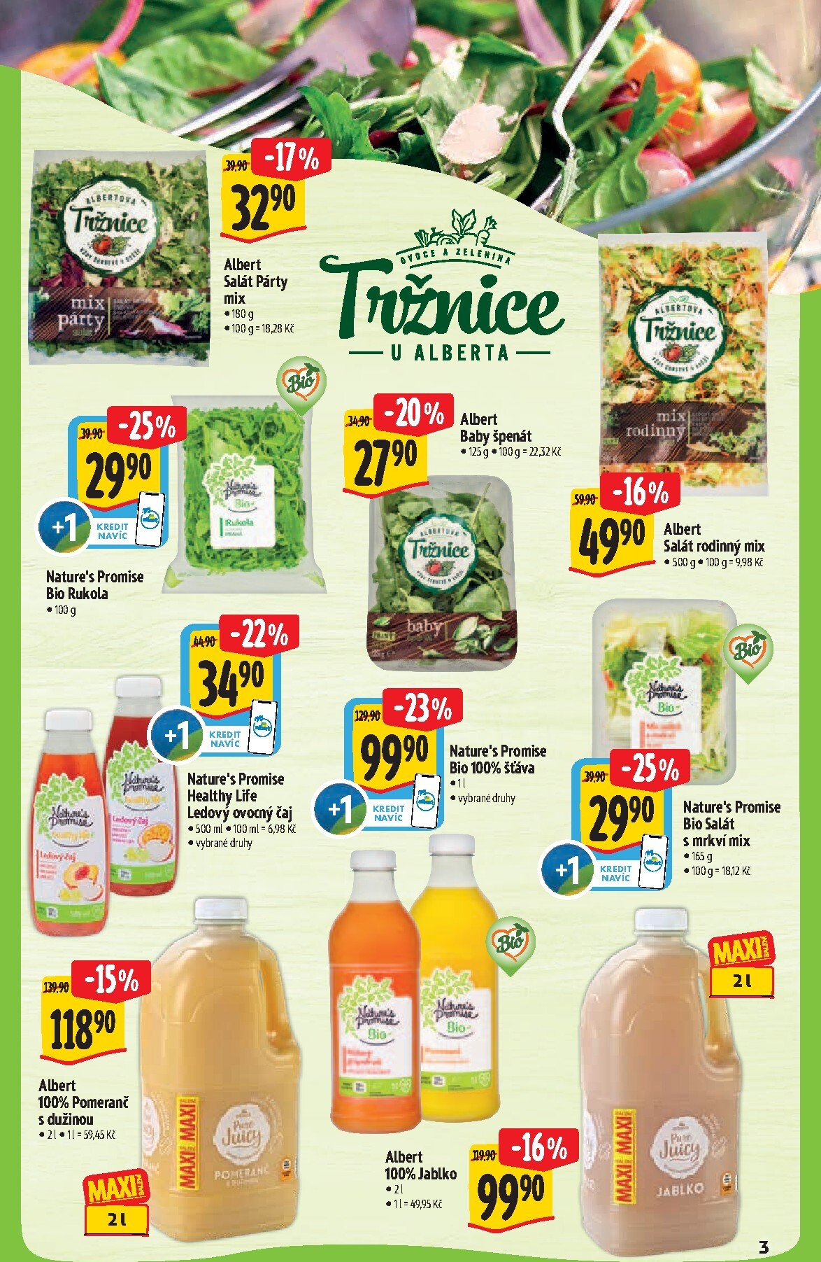 albert - Budoucí Albert Hypermarket - Bio leták platný od středy 13.05.2026 do úterý 26.05.2026 - page: 3