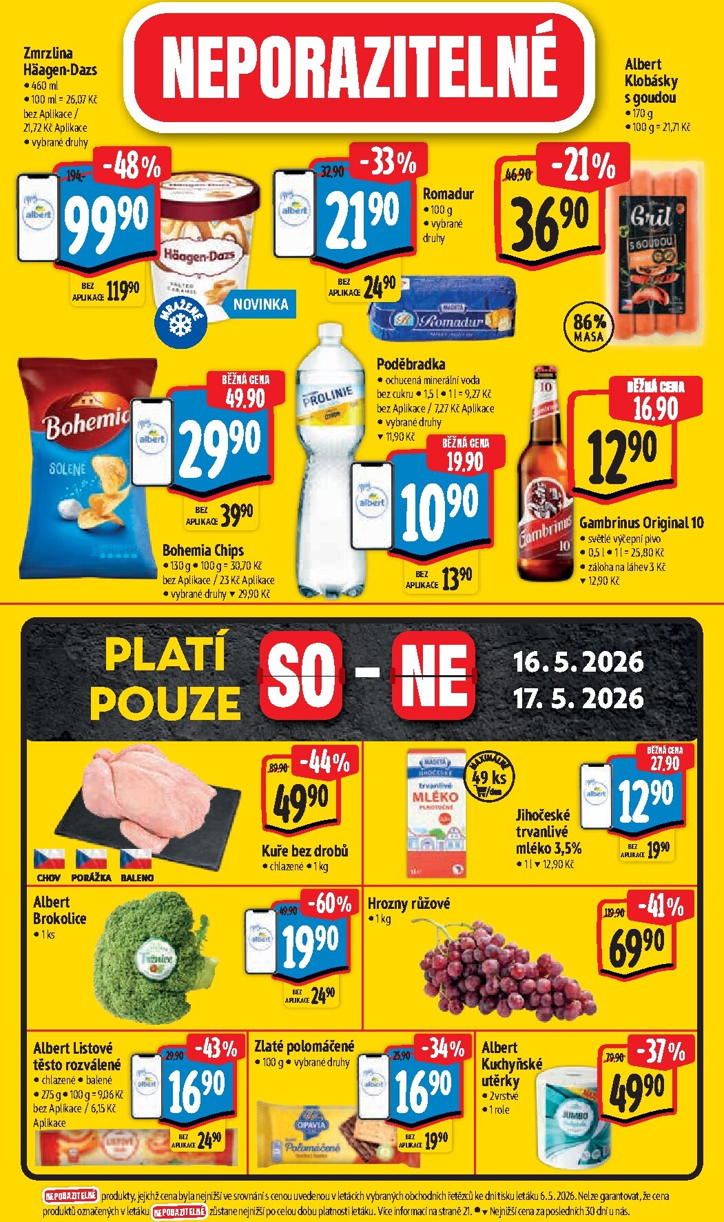 albert - Budoucí Albert Supermarket leták platný od středy 13.05.2026 do úterý 19.05.2026 - page: 43