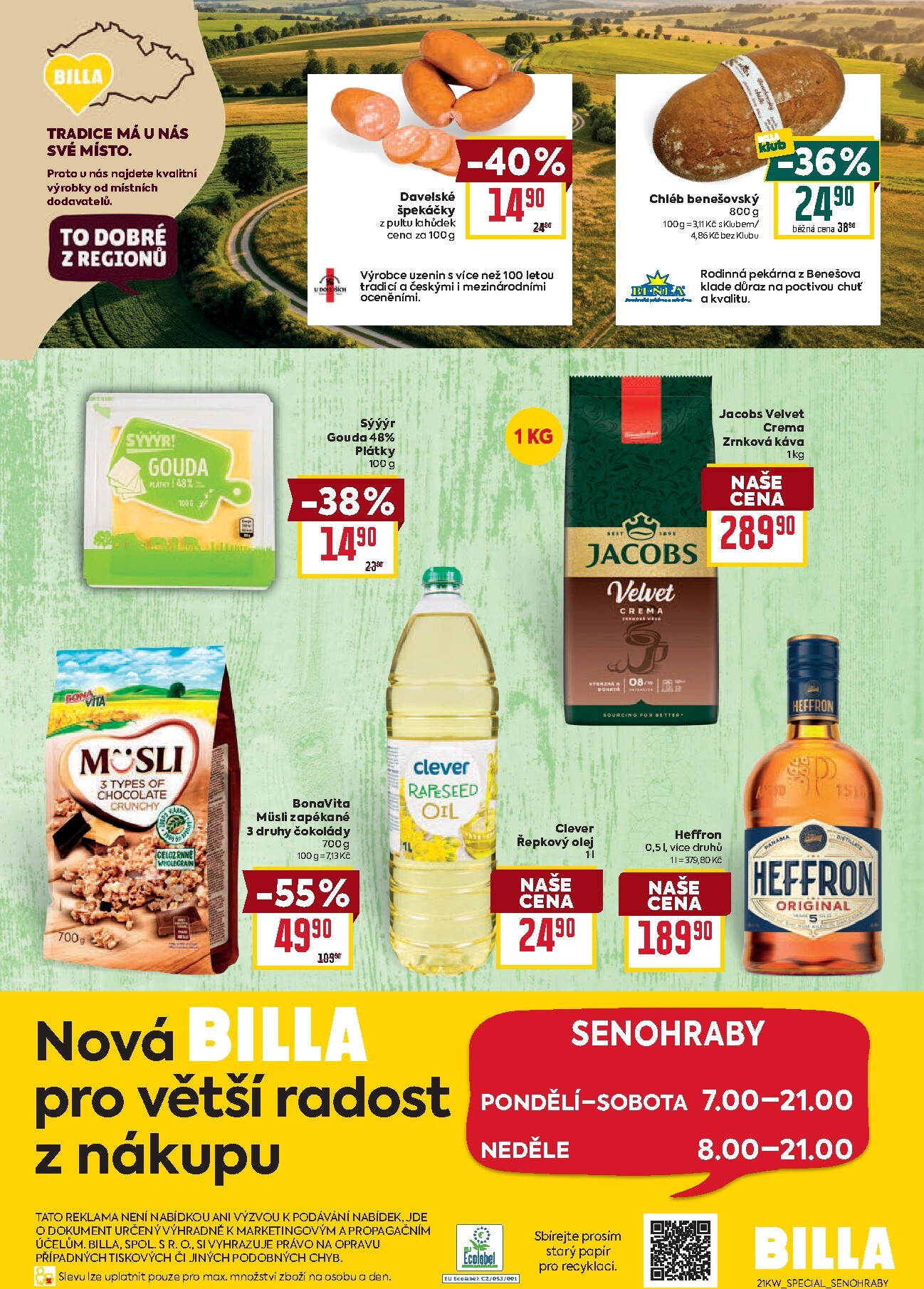 billa - Budoucí Billa - Senohraby leták platný od středy 20.05.2026 do úterý 26.05.2026 - page: 6