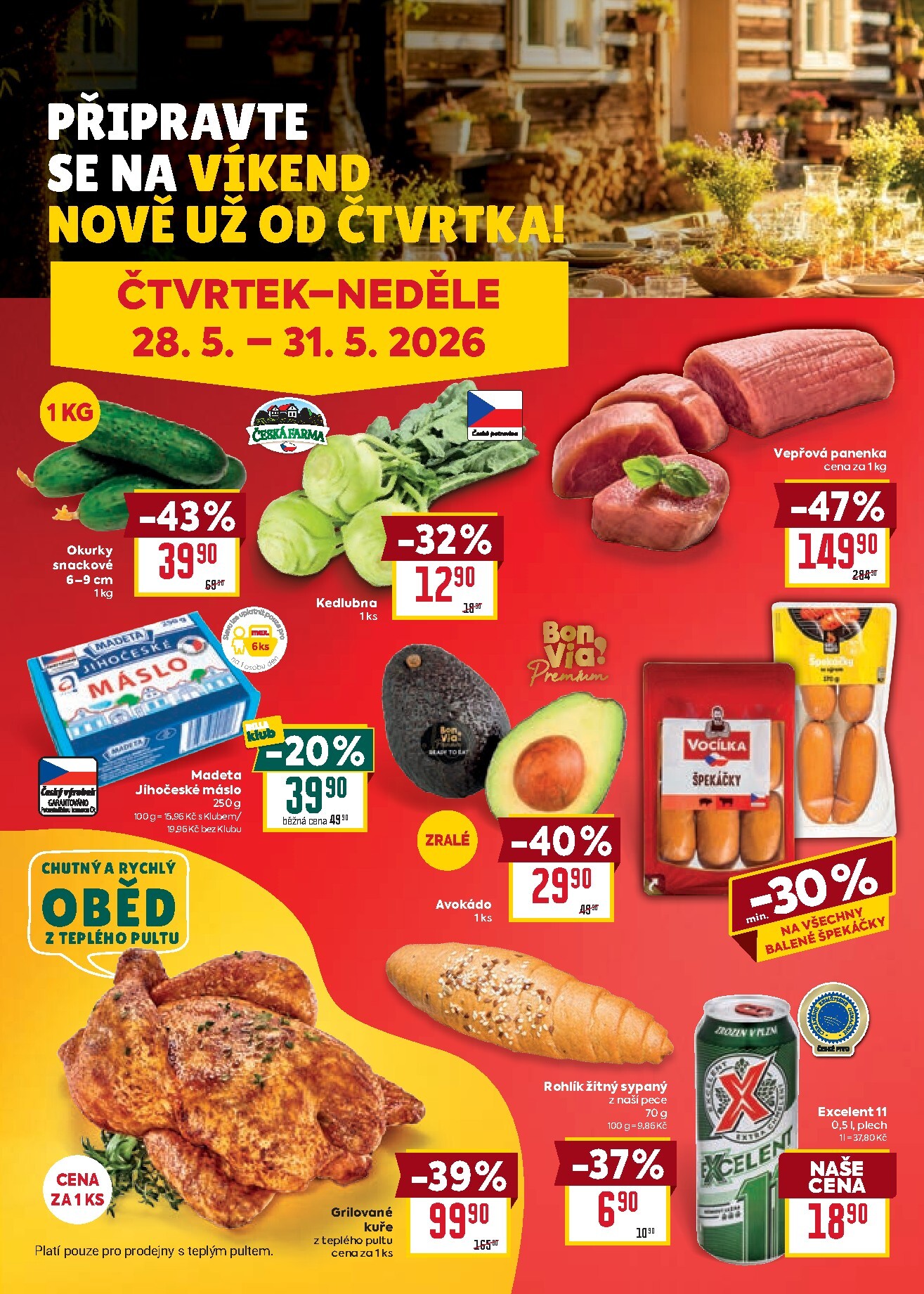 billa - Budoucí Billa leták platný od středy 27.05.2026 do úterý 02.06.2026 - page: 28