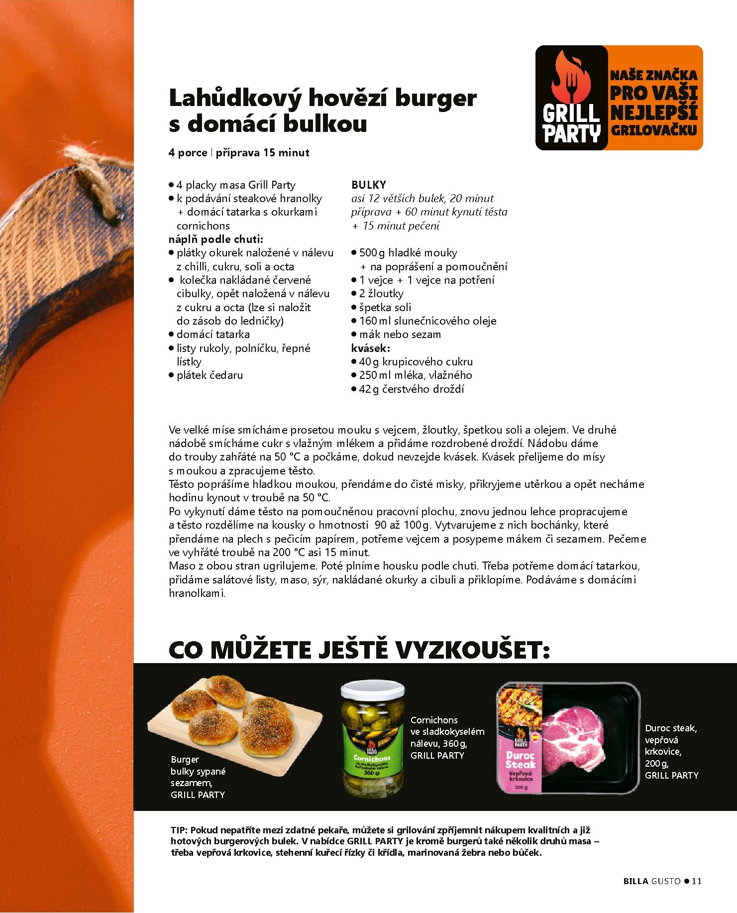 billa - Aktuální Billa - Gusto magazín leták platný od pondělí 01.06.2026 do úterý 30.06.2026 - page: 11
