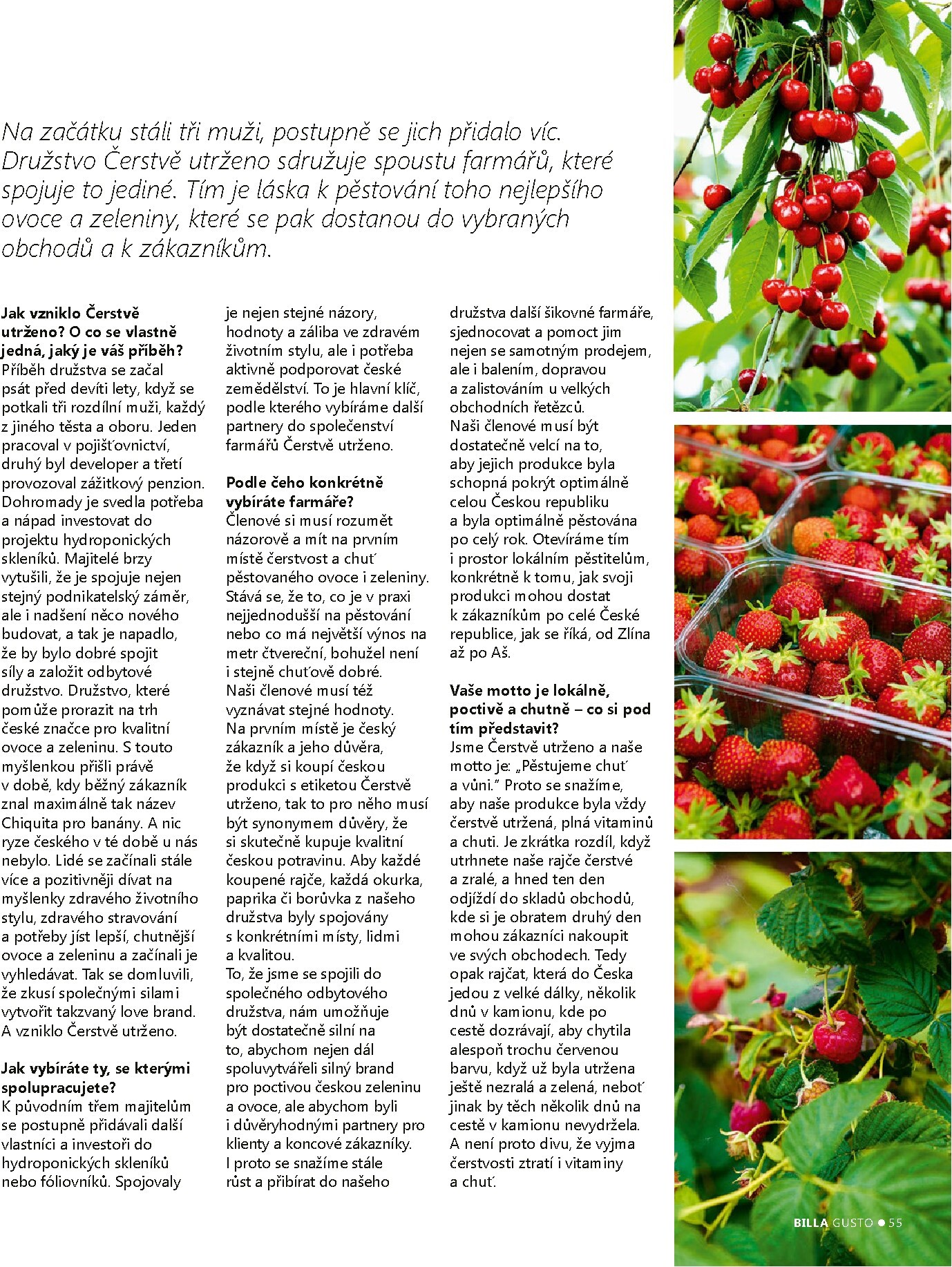 billa - Aktuální Billa - Gusto magazín leták platný od pondělí 01.06.2026 do úterý 30.06.2026 - page: 55