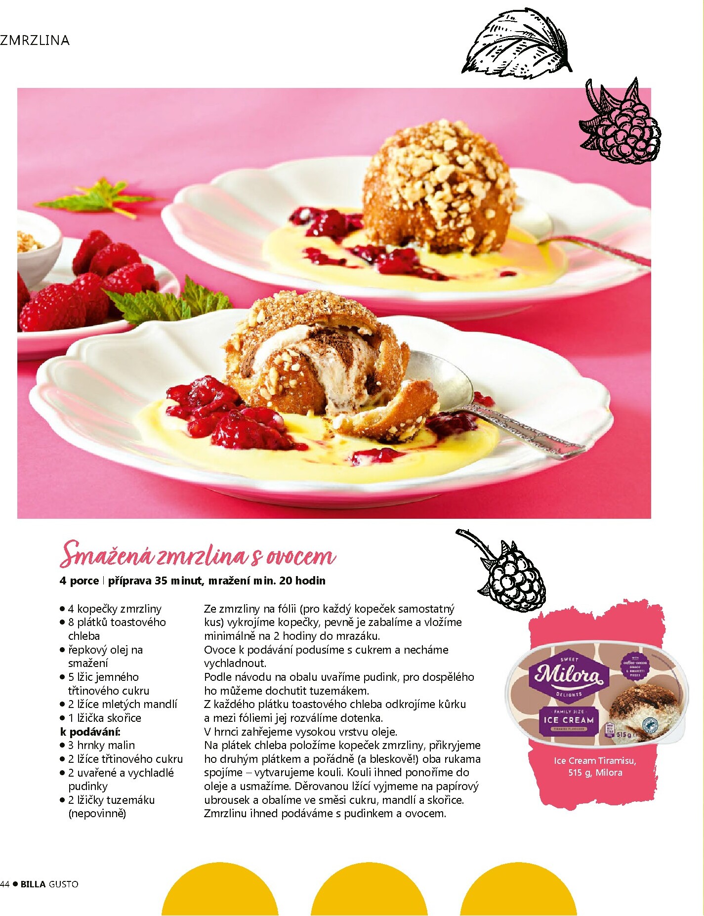 billa - Aktuální Billa - Gusto magazín leták platný od pondělí 01.06.2026 do úterý 30.06.2026 - page: 44
