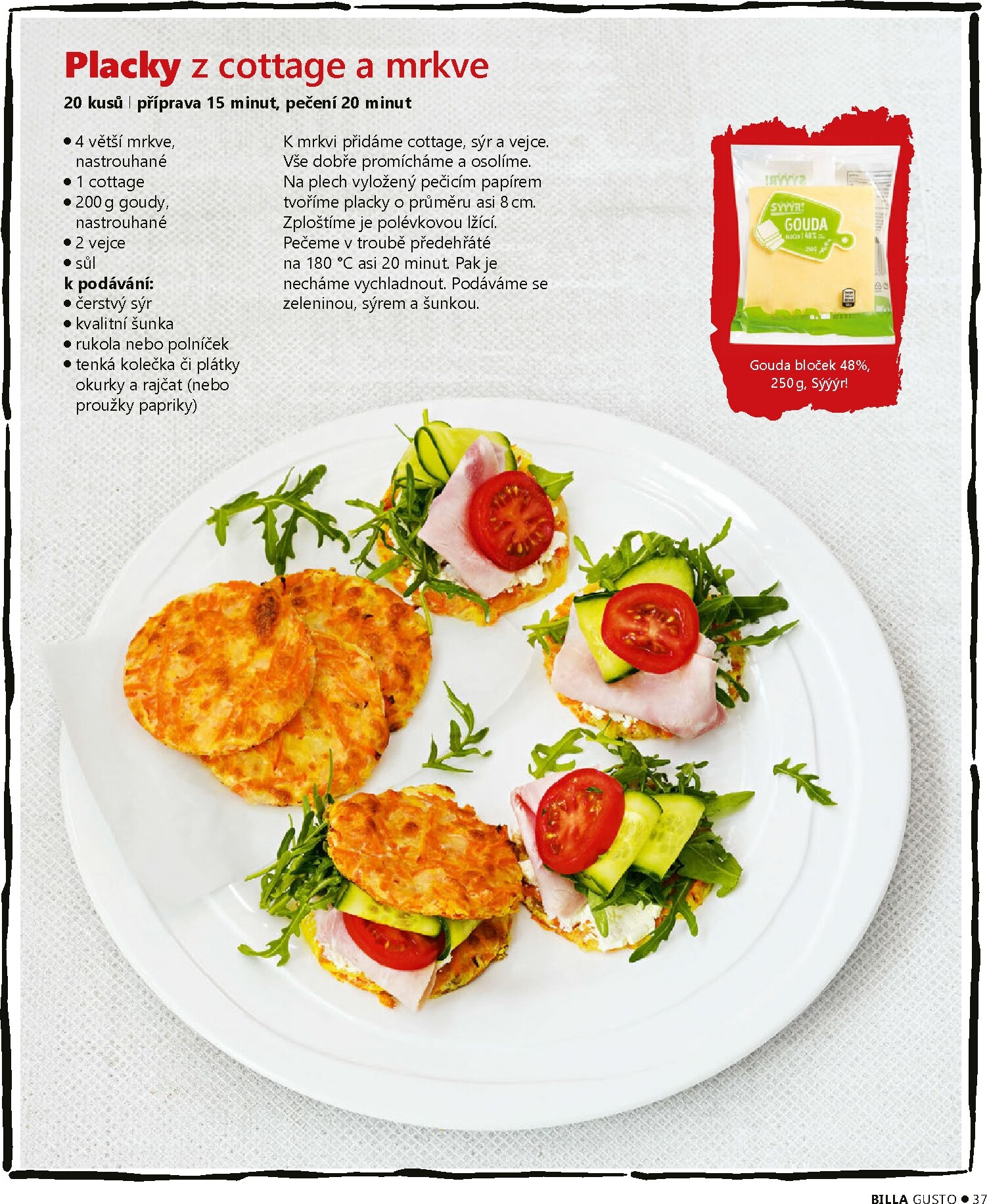 billa - Aktuální Billa - Gusto magazín leták platný od pondělí 01.06.2026 do úterý 30.06.2026 - page: 37