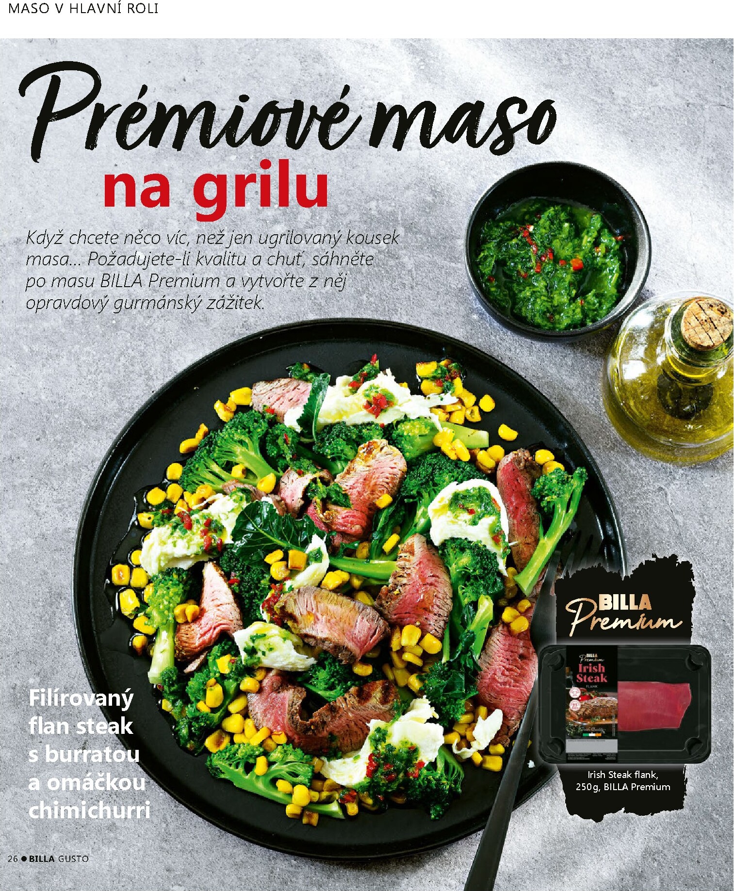 billa - Aktuální Billa - Gusto magazín leták platný od pondělí 01.06.2026 do úterý 30.06.2026 - page: 26