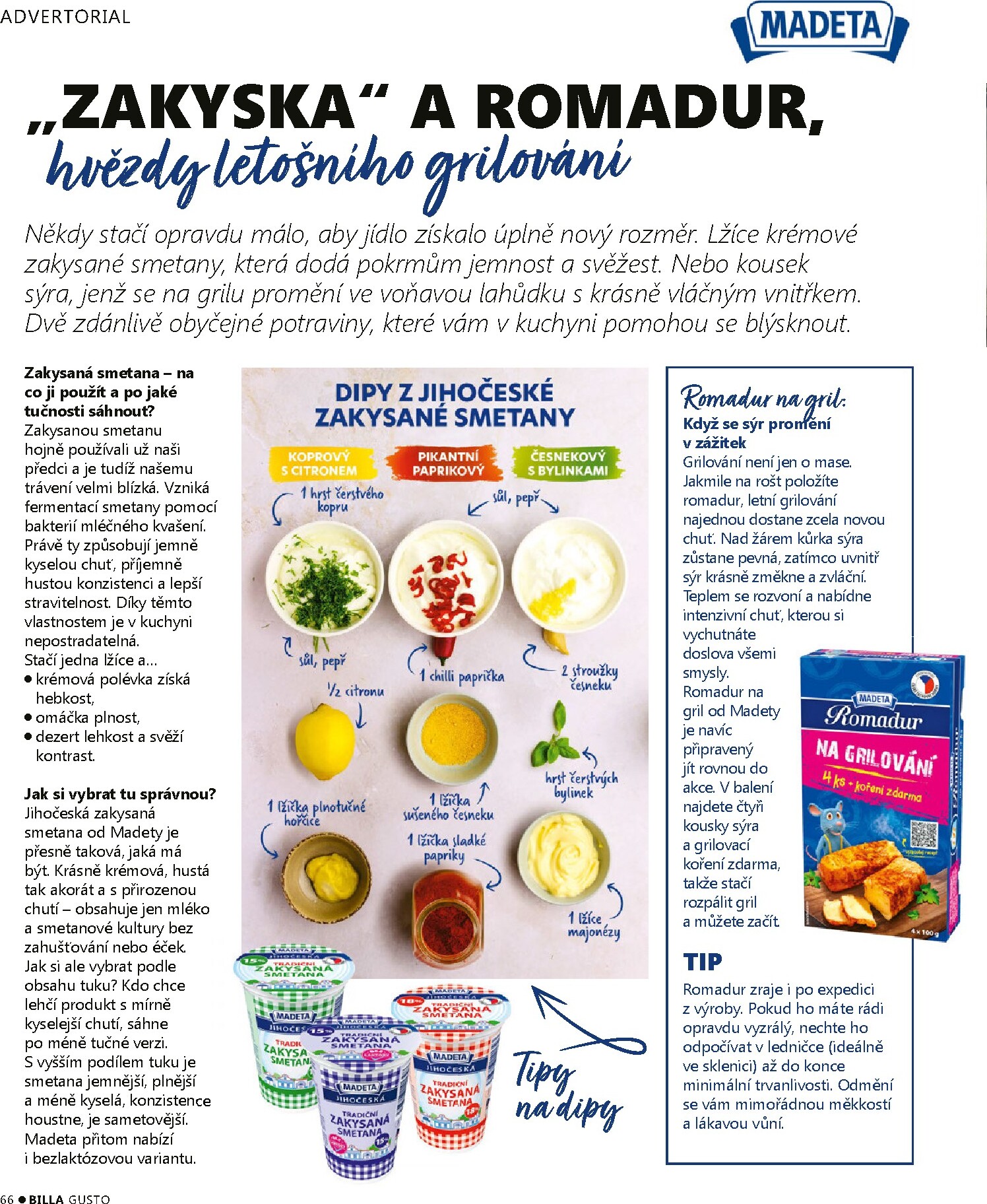 billa - Aktuální Billa - Gusto magazín leták platný od pondělí 01.06.2026 do úterý 30.06.2026 - page: 66