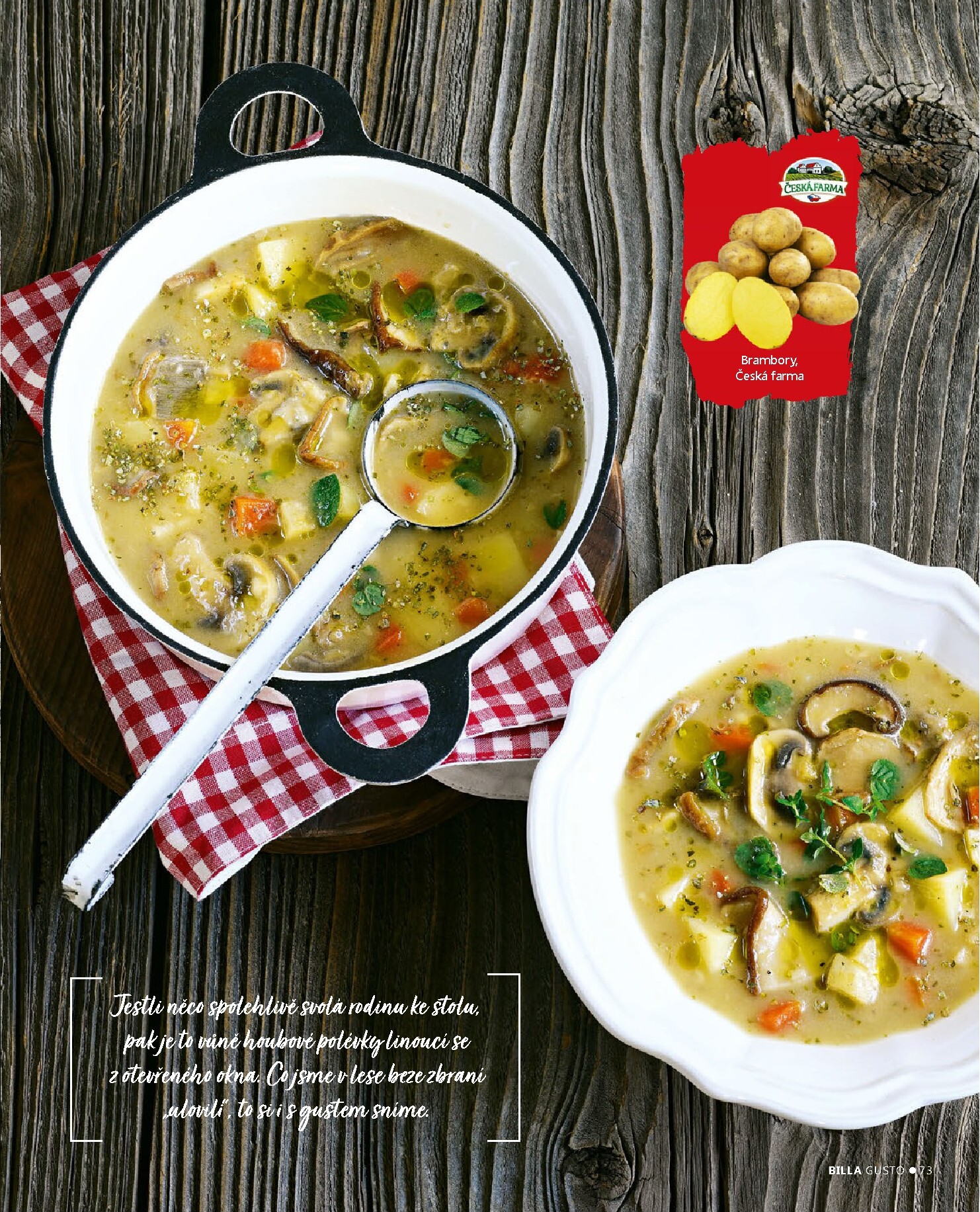 billa - Aktuální Billa - Gusto magazín leták platný od pondělí 01.06.2026 do úterý 30.06.2026 - page: 73