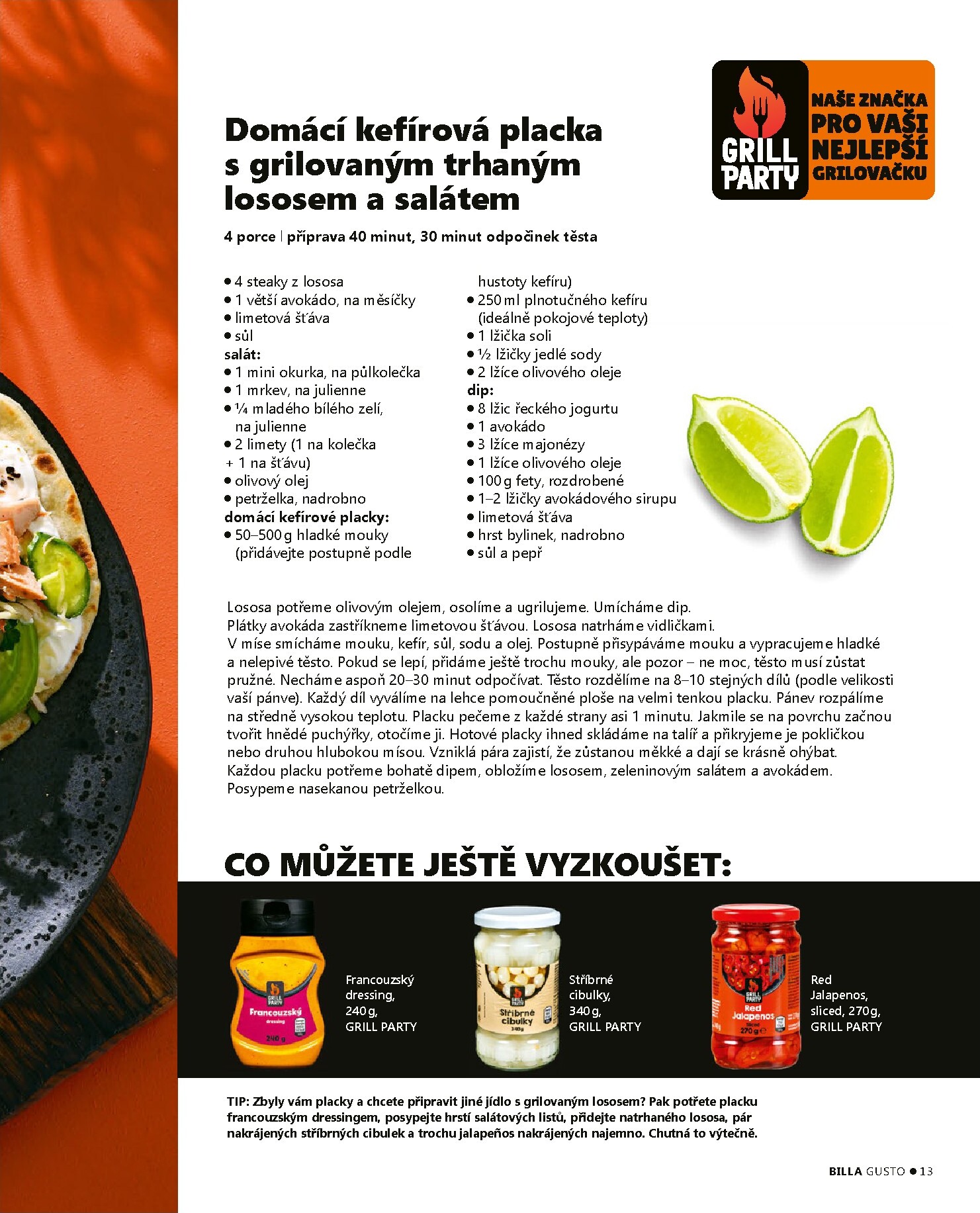 billa - Aktuální Billa - Gusto magazín leták platný od pondělí 01.06.2026 do úterý 30.06.2026 - page: 13