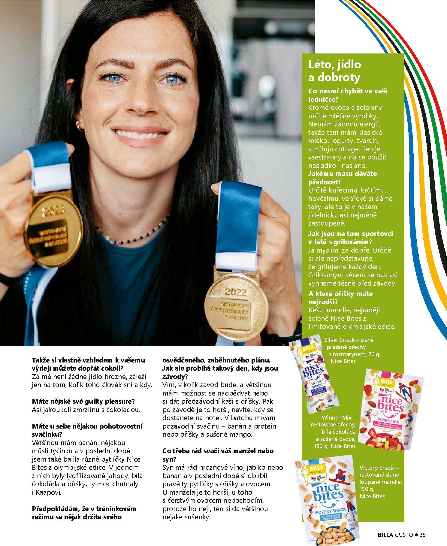 billa - Aktuální Billa - Gusto magazín leták platný od pondělí 01.06.2026 do úterý 30.06.2026 - page: 35