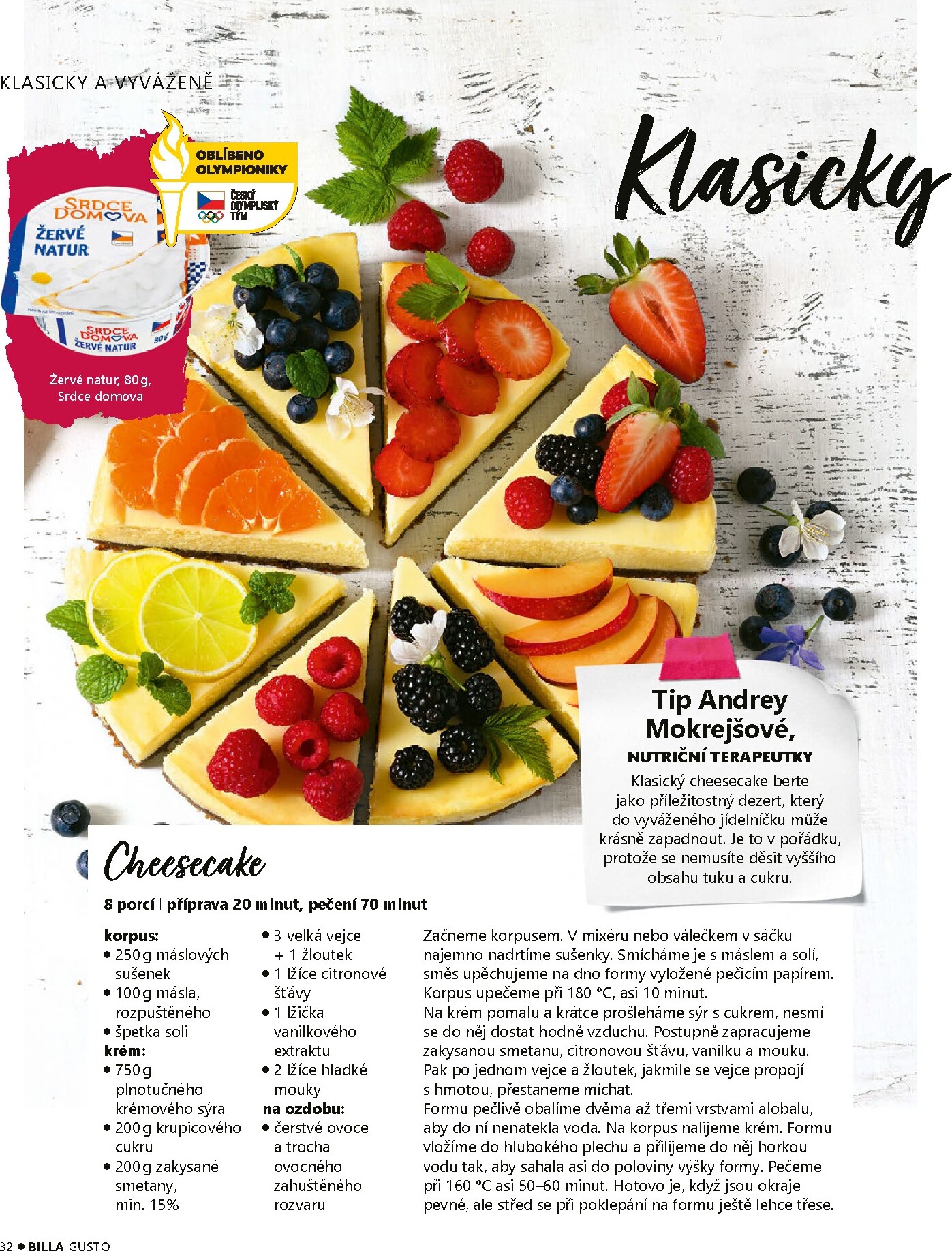 billa - Aktuální Billa - Gusto magazín leták platný od pondělí 01.06.2026 do úterý 30.06.2026 - page: 32