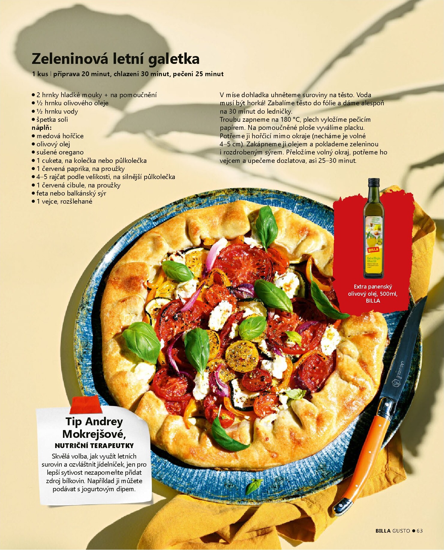 billa - Aktuální Billa - Gusto magazín leták platný od pondělí 01.06.2026 do úterý 30.06.2026 - page: 63