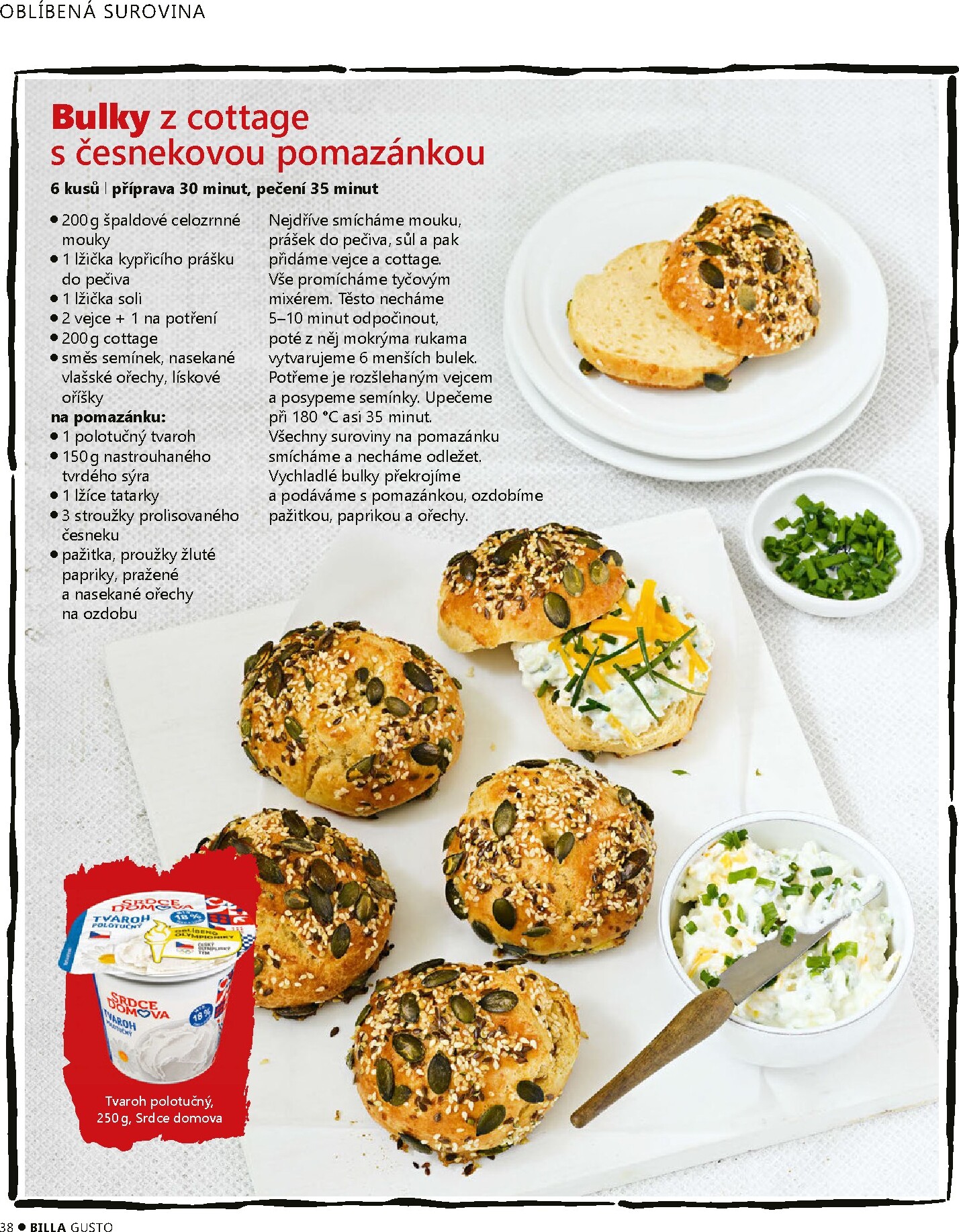 billa - Aktuální Billa - Gusto magazín leták platný od pondělí 01.06.2026 do úterý 30.06.2026 - page: 38