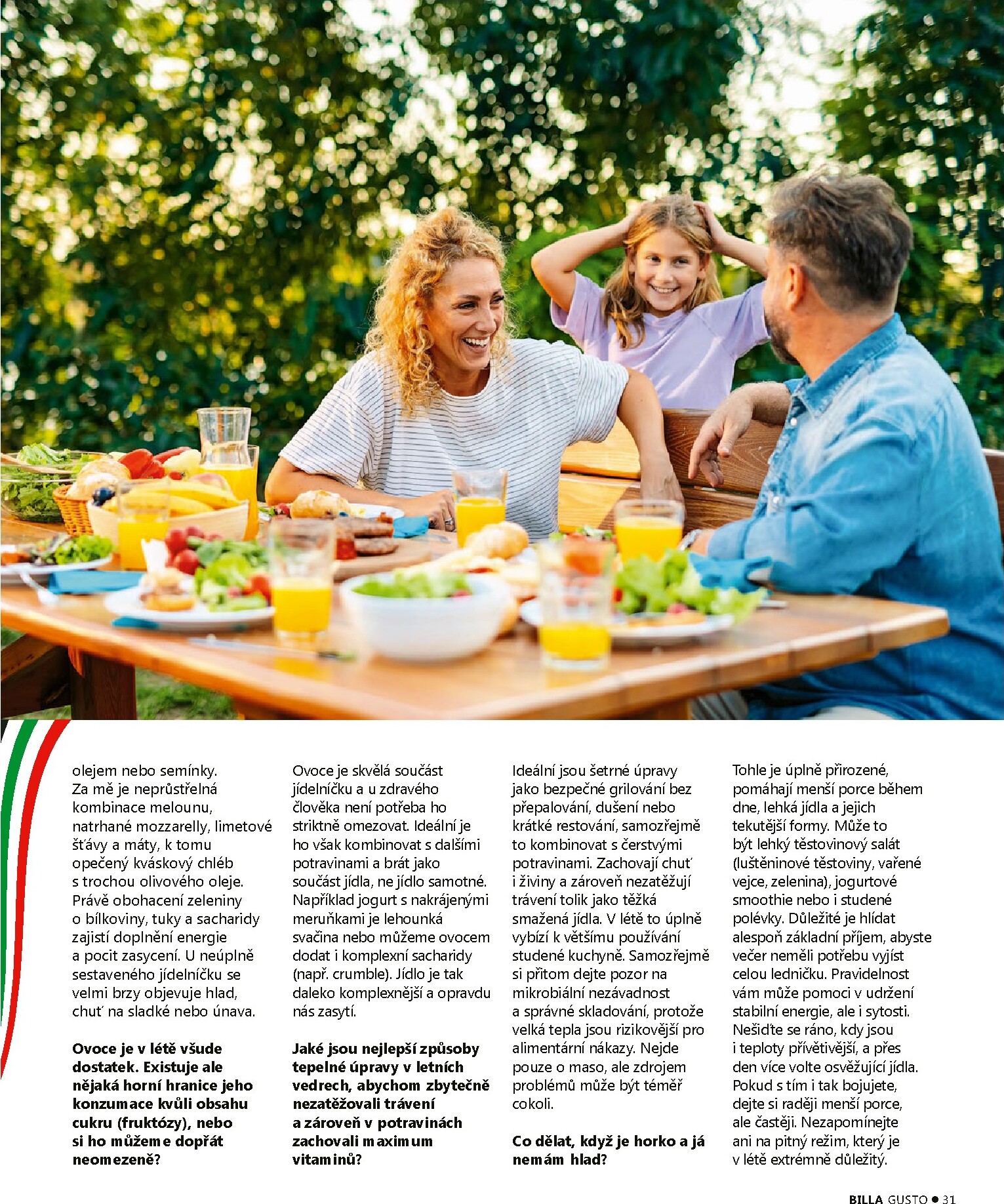 billa - Aktuální Billa - Gusto magazín leták platný od pondělí 01.06.2026 do úterý 30.06.2026 - page: 31