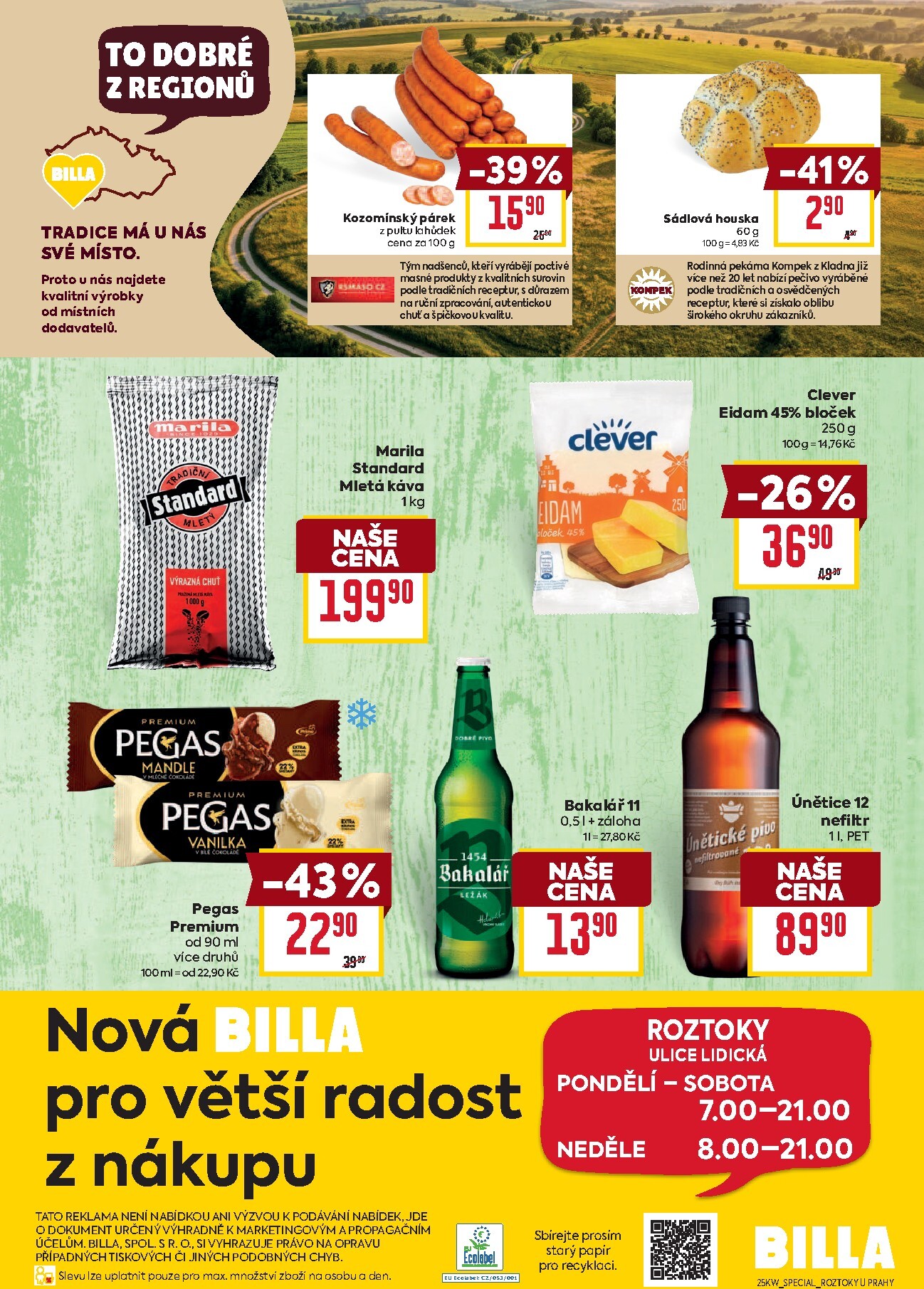 billa - Aktuální Billa - Roztoky leták platný od středy 17.06.2026 do úterý 23.06.2026 - page: 2