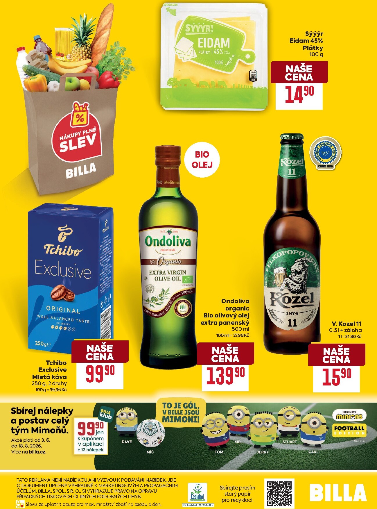 billa - Aktuální Billa - Speciální nabídka: vybrané prodejny leták platný od středy 24.06.2026 do úterý 30.06.2026 - page: 2