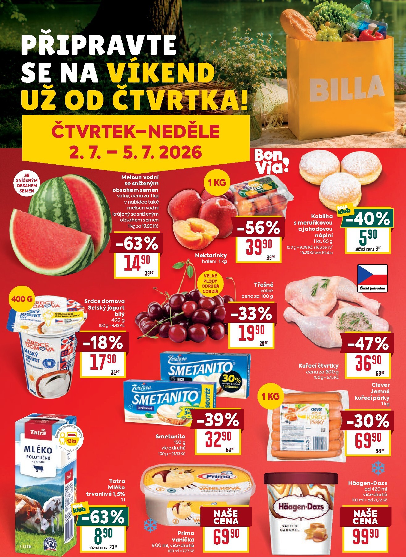 billa - Budoucí Billa leták platný od středy 01.07.2026 do úterý 07.07.2026 - page: 26