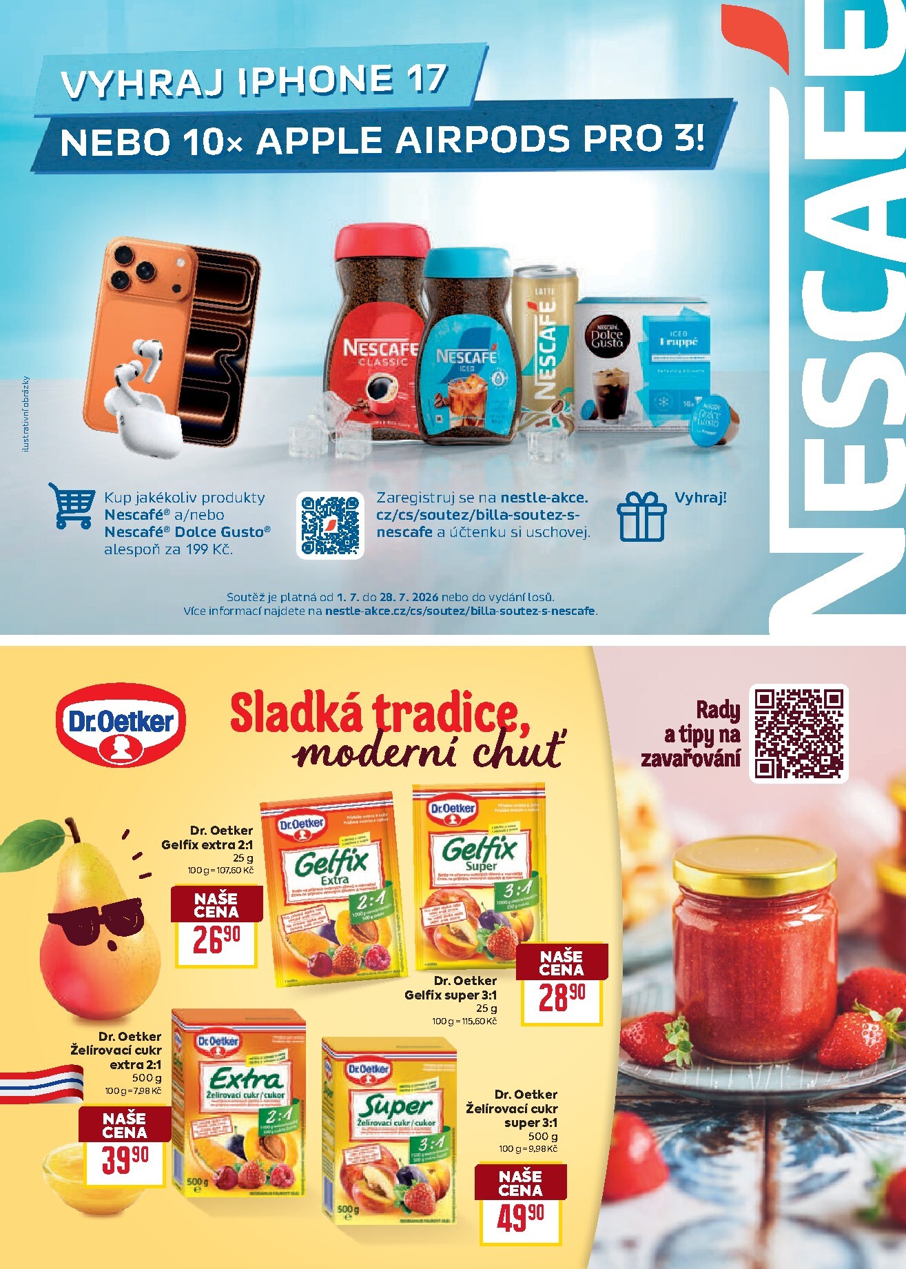 billa - Budoucí Billa - Pestrý výběr chutí na léto leták platný od středy 01.07.2026 do úterý 28.07.2026 - page: 32