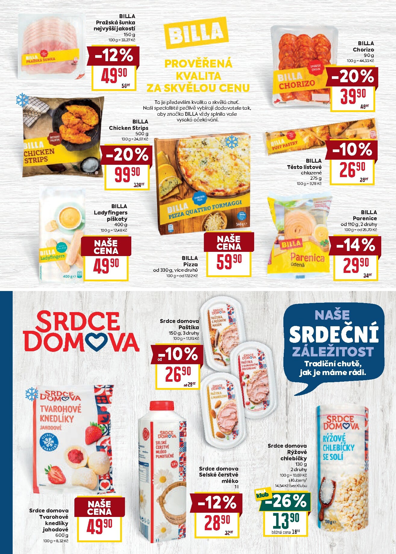 billa - Budoucí Billa - Pestrý výběr chutí na léto leták platný od středy 01.07.2026 do úterý 28.07.2026 - page: 12