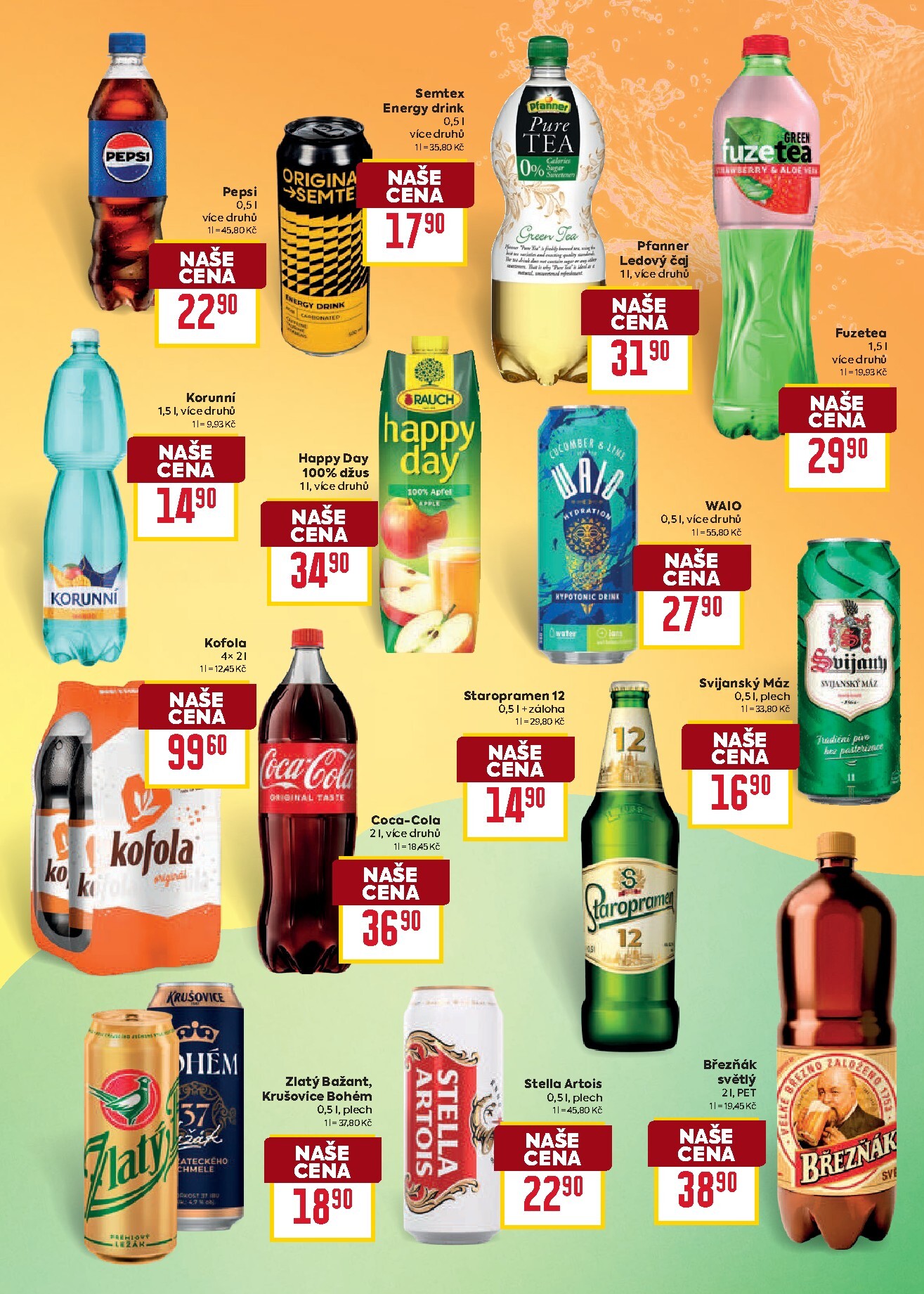 billa - Budoucí Billa - Pestrý výběr chutí na léto leták platný od středy 01.07.2026 do úterý 28.07.2026 - page: 37