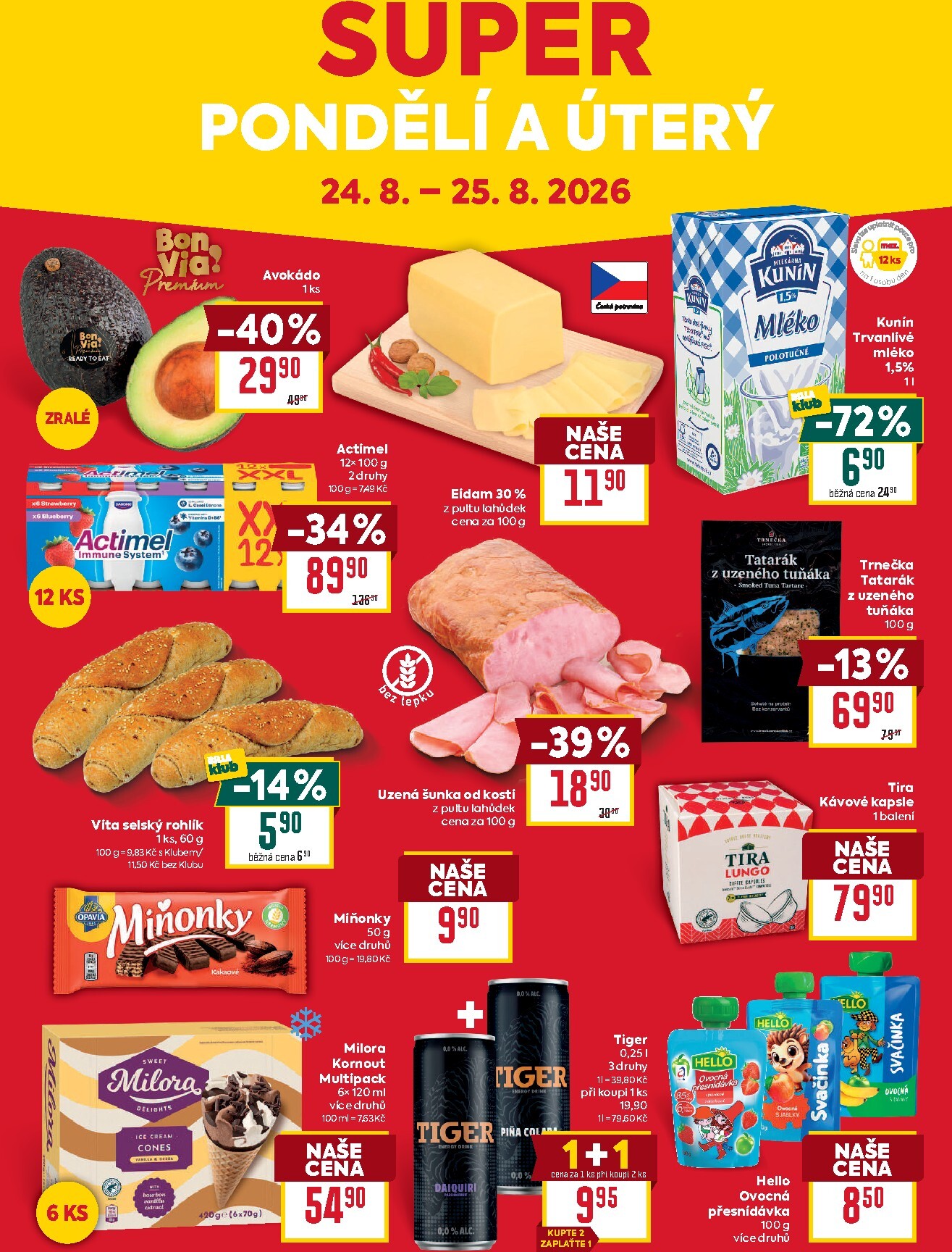 billa - Aktuální Billa - Malý leták leták platný od středy 19.08.2026 do úterý 25.08.2026 - page: 8