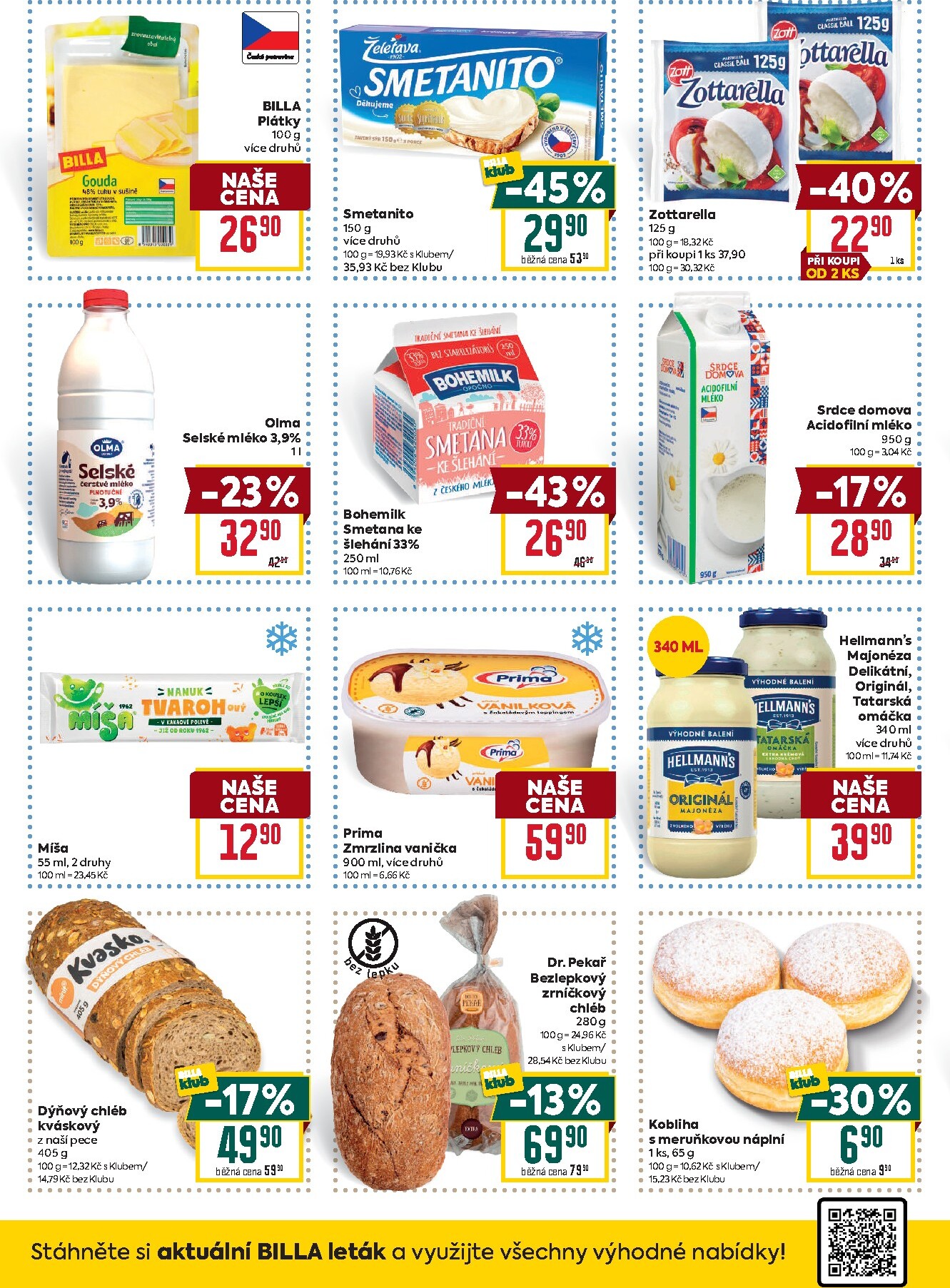 billa - Aktuální Billa - Malý leták leták platný od středy 19.08.2026 do úterý 25.08.2026 - page: 4