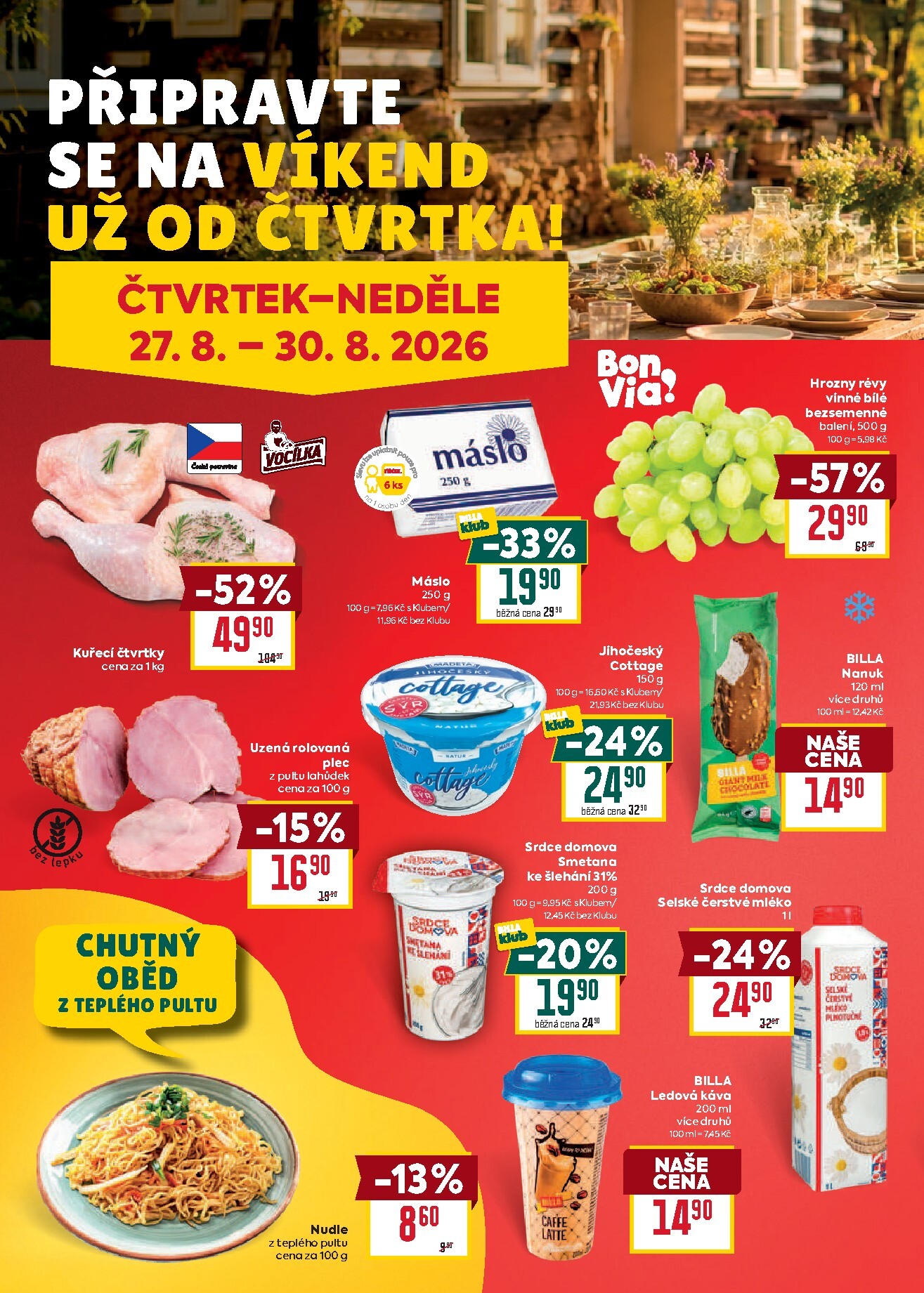 billa - Budoucí Billa leták platný od středy 26.08.2026 do úterý 01.09.2026 - page: 36