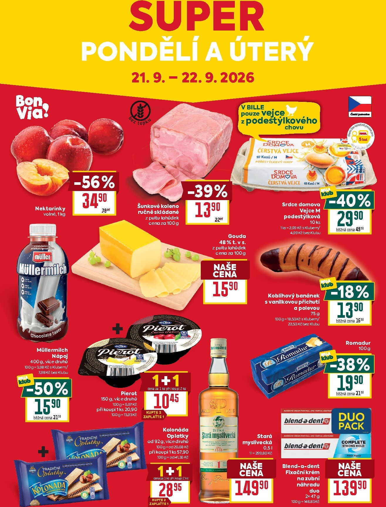 billa - Aktuální Billa - Malý leták leták platný od středy 16.09.2026 do úterý 22.09.2026 - page: 8