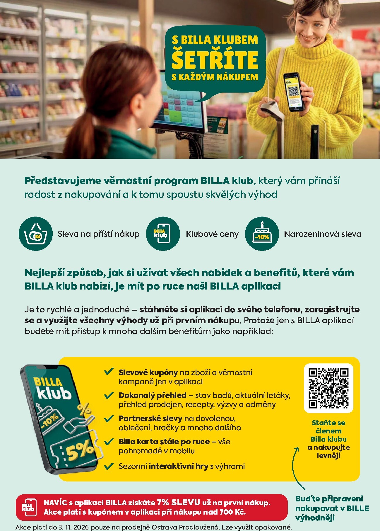 billa - Budoucí Billa - Ostrava leták platný od čtvrtka 24.09.2026 do úterý 29.09.2026 - page: 3