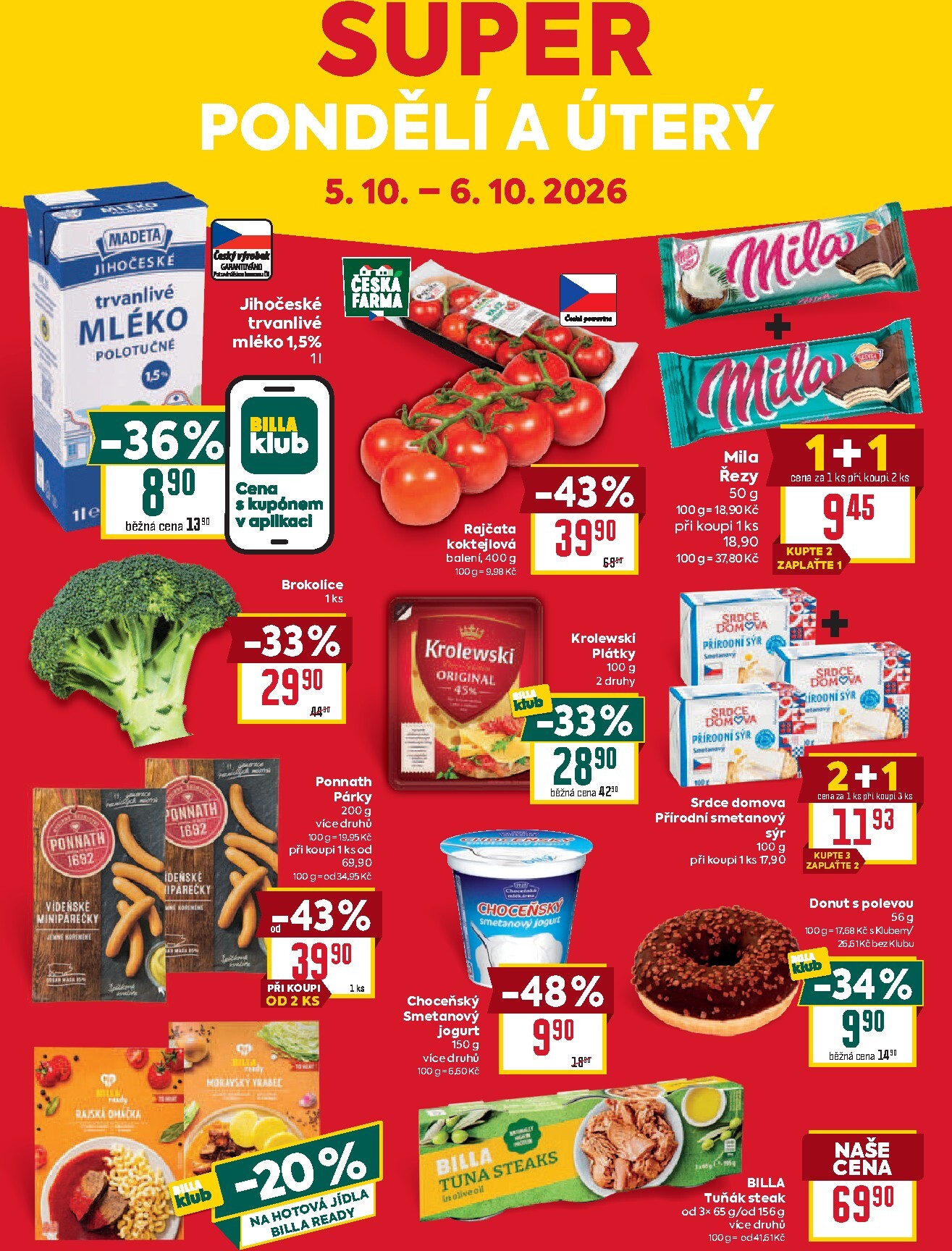 billa - Budoucí Billa leták platný od středy 30.09.2026 do úterý 06.10.2026 - page: 32