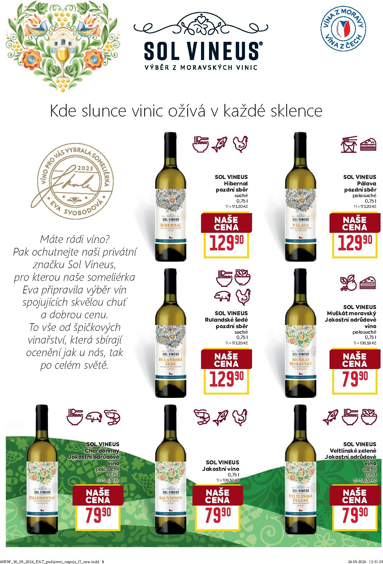 billa - Aktuální Billa - Katalog: Podzimní nápoje leták platný od středy 30.09.2026 do úterý 20.10.2026 - page: 8