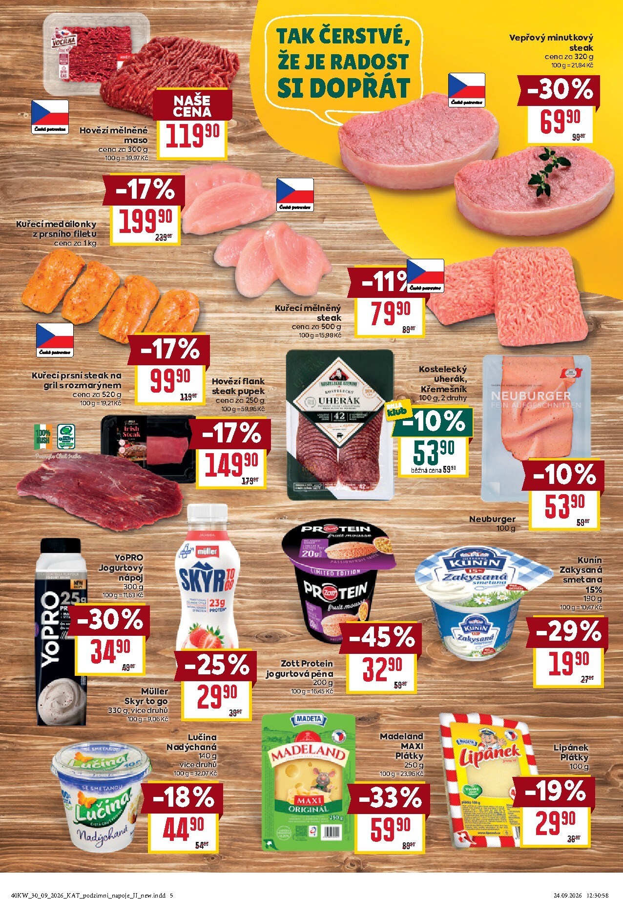 billa - Aktuální Billa - Katalog: Podzimní nápoje leták platný od středy 30.09.2026 do úterý 20.10.2026 - page: 5