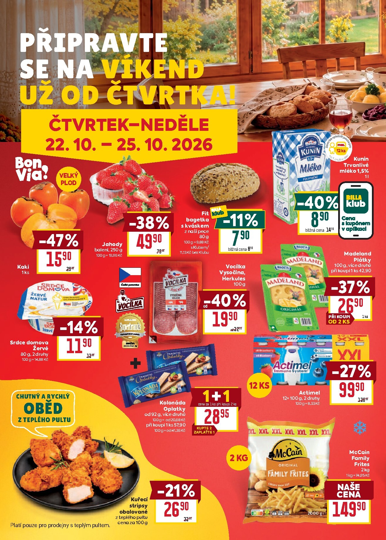 billa - Budoucí Billa leták platný od středy 21.10.2026 do úterý 27.10.2026 - page: 34