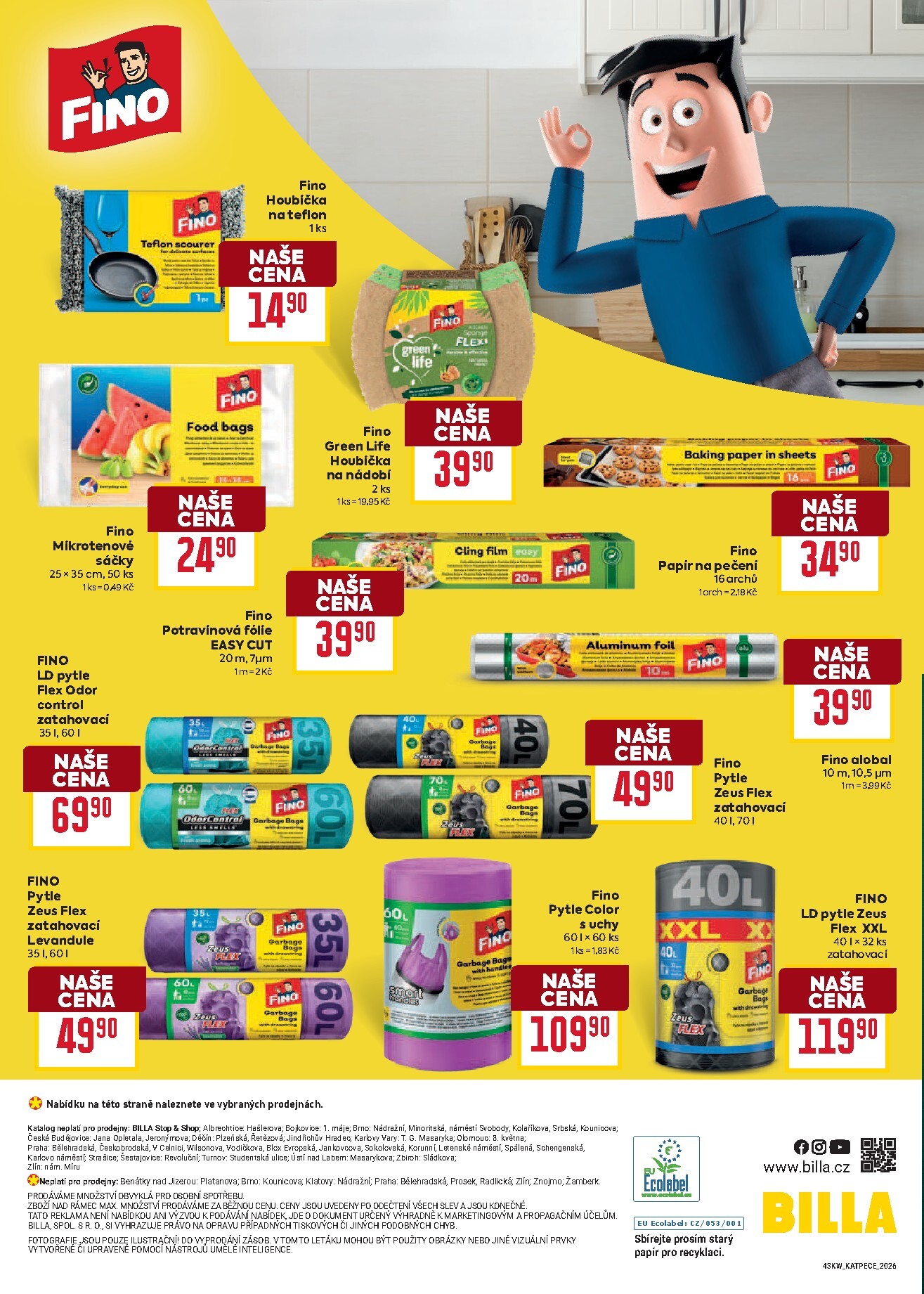 billa - Budoucí Billa - Katalog: Péče leták platný od středy 21.10.2026 do úterý 10.11.2026 - page: 14