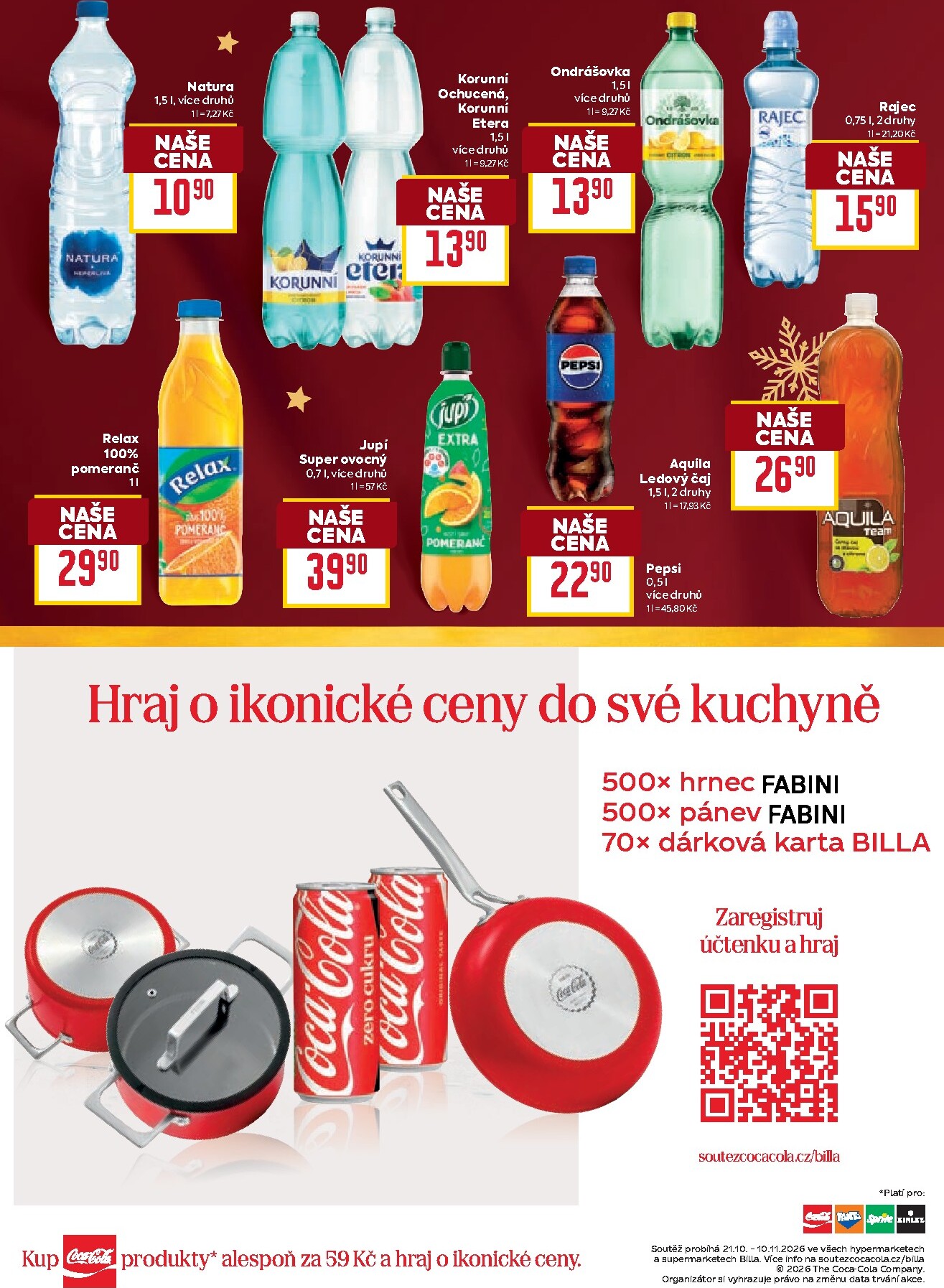 billa - Budoucí Billa - Vánoce leták platný od středy 21.10.2026 do úterý 10.11.2026 - page: 18