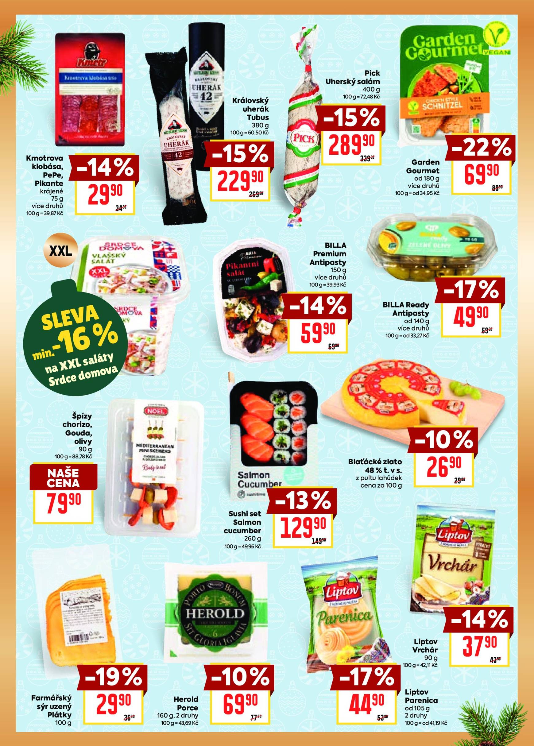 billa - Leták Billa - Katalog Delikatesy od 04.12. do 31.12. - page: 6