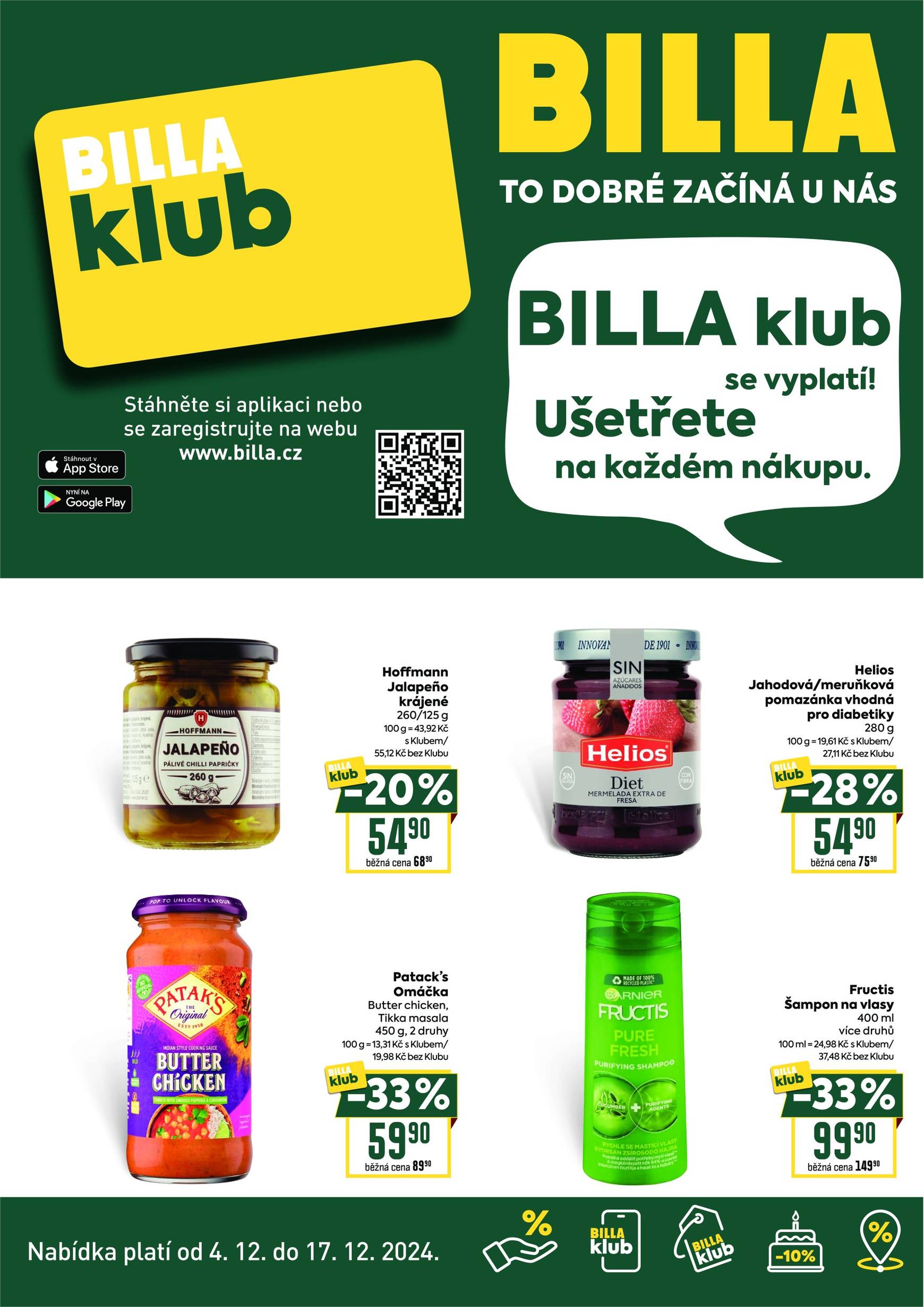 billa - Leták Billa - Leták BILLA klub od 04.12. do 17.12.