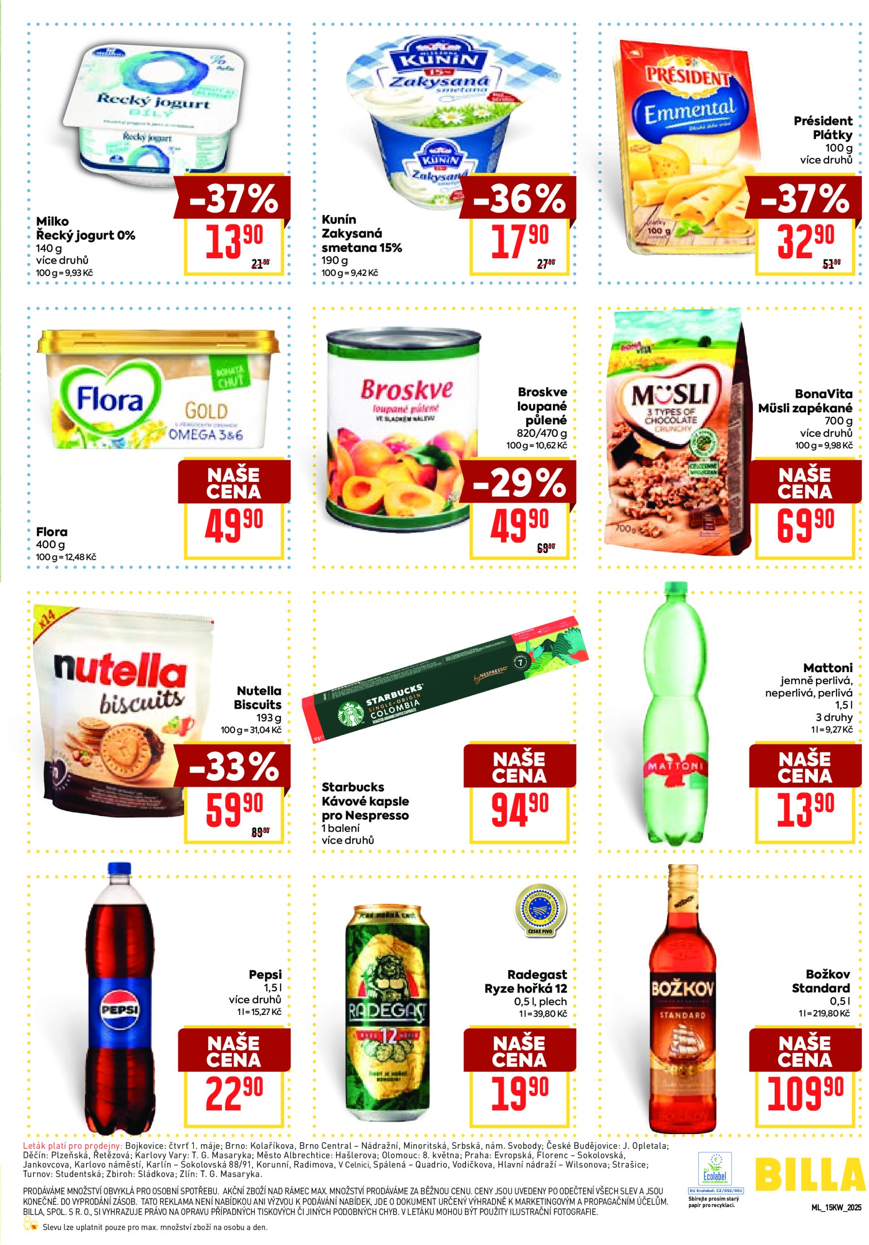 billa - Leták Billa - Malý leták od 09.04. do 15.04. - page: 3