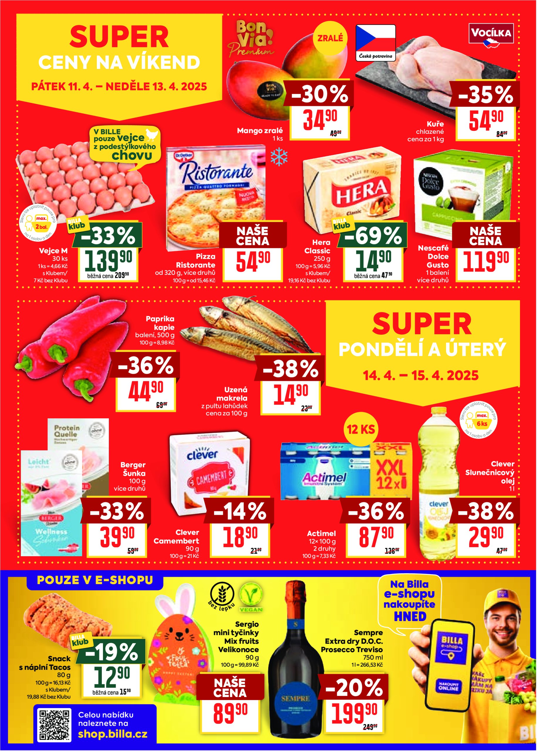 billa - Leták Billa - Malý leták od 09.04. do 15.04. - page: 4