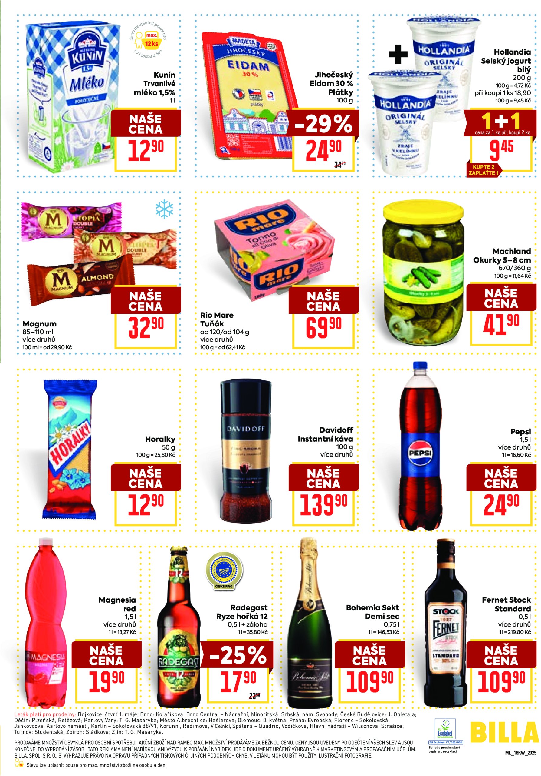 billa - Leták Billa - Malý leták od 28.04. do 04.05. - page: 3