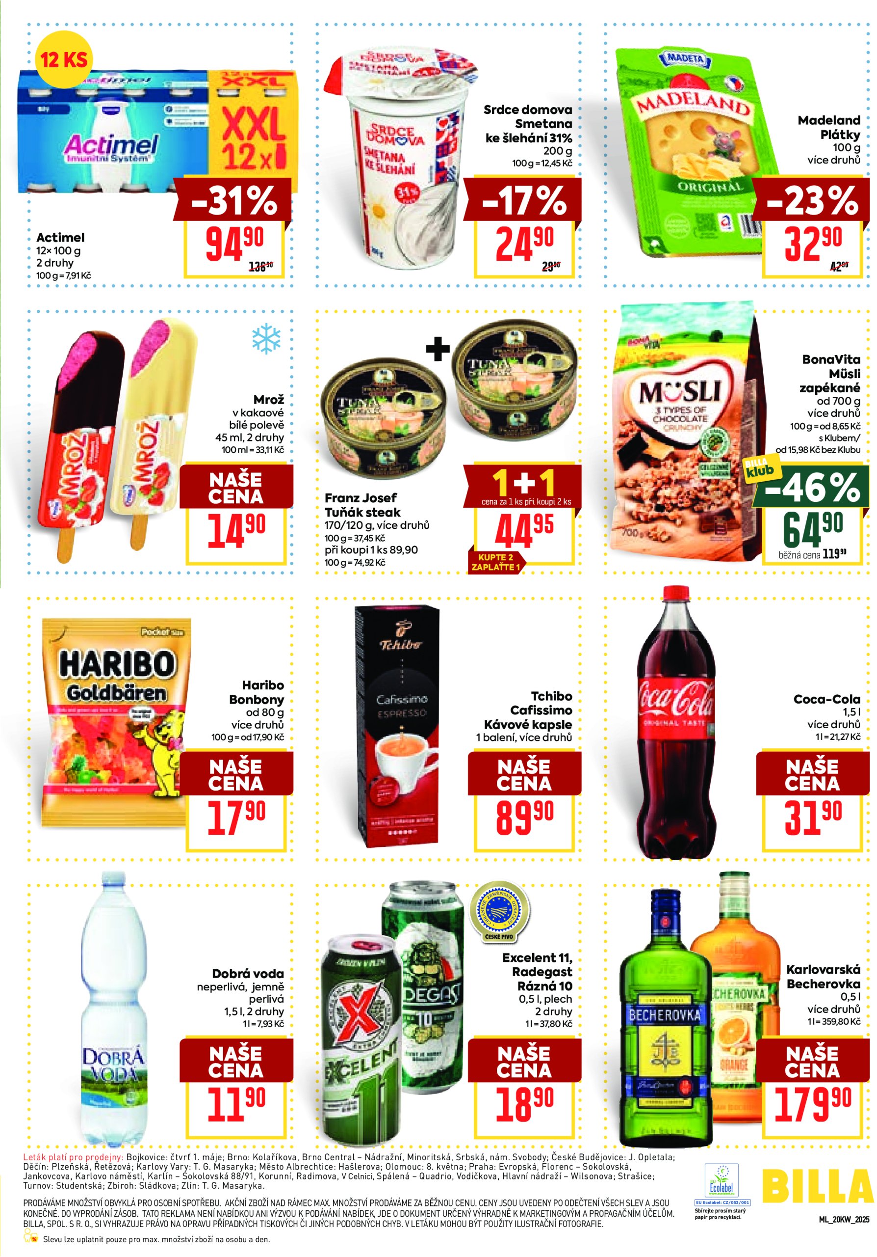 billa - Leták Billa - Malý leták od 14.05. do 20.05. - page: 3