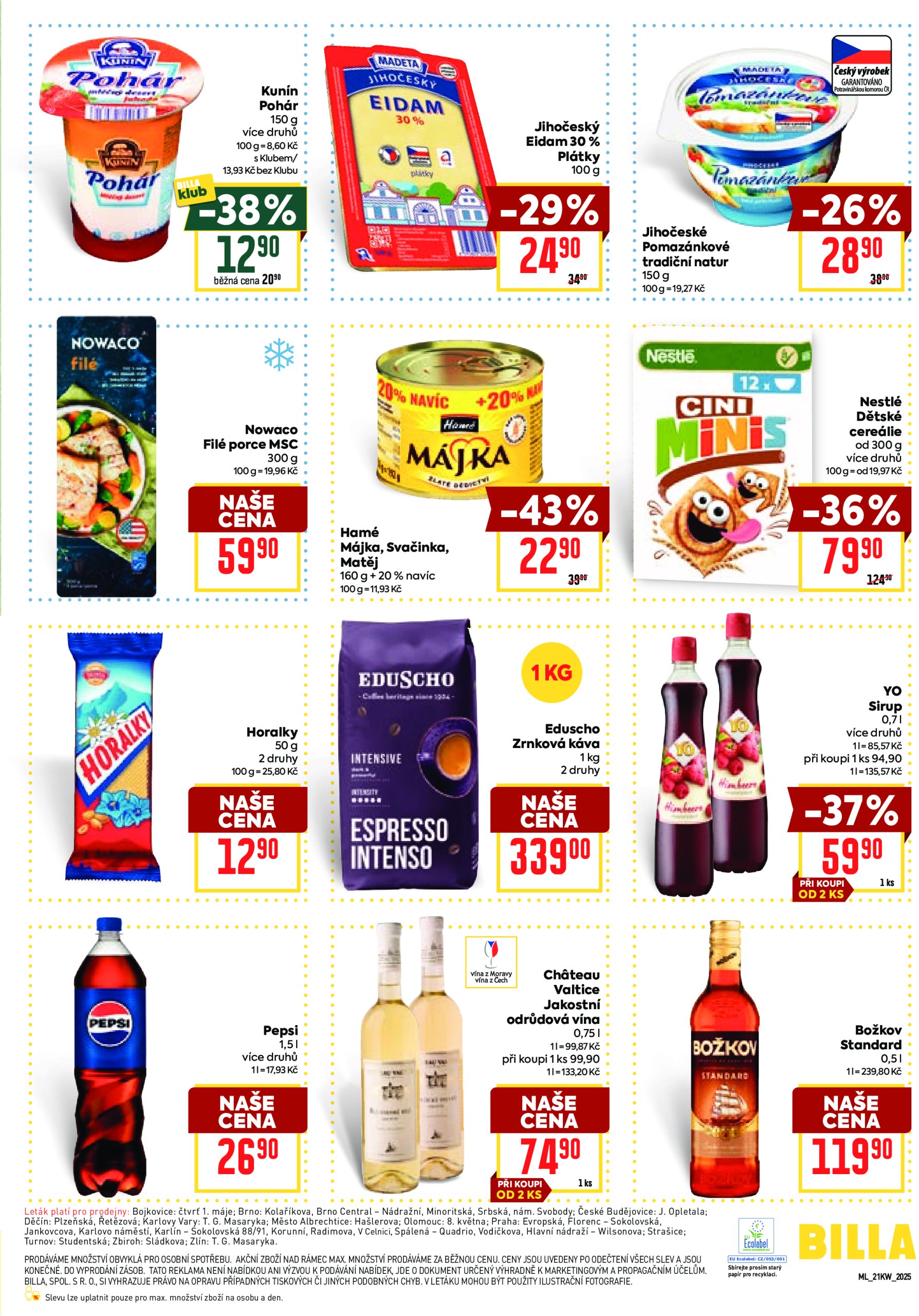 billa - Leták Billa - Malý leták od 21.05. do 27.05. - page: 3