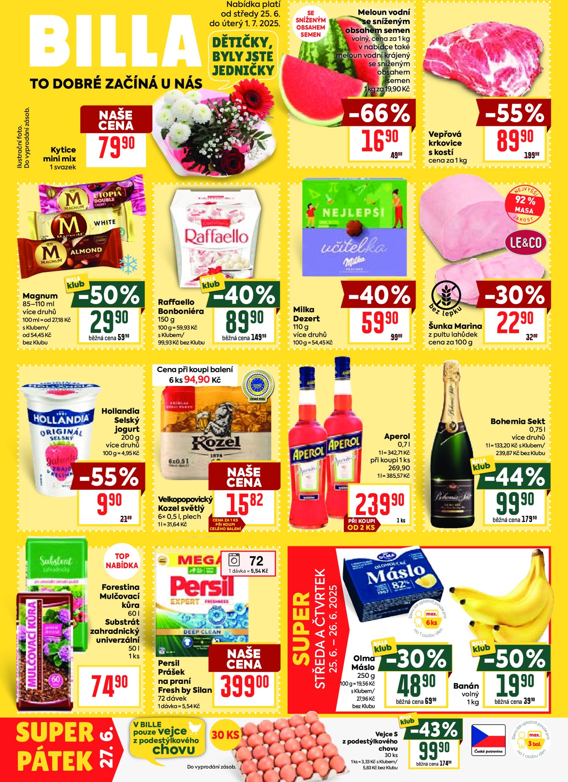 billa - Leták Billa od 25.06. do 01.07.