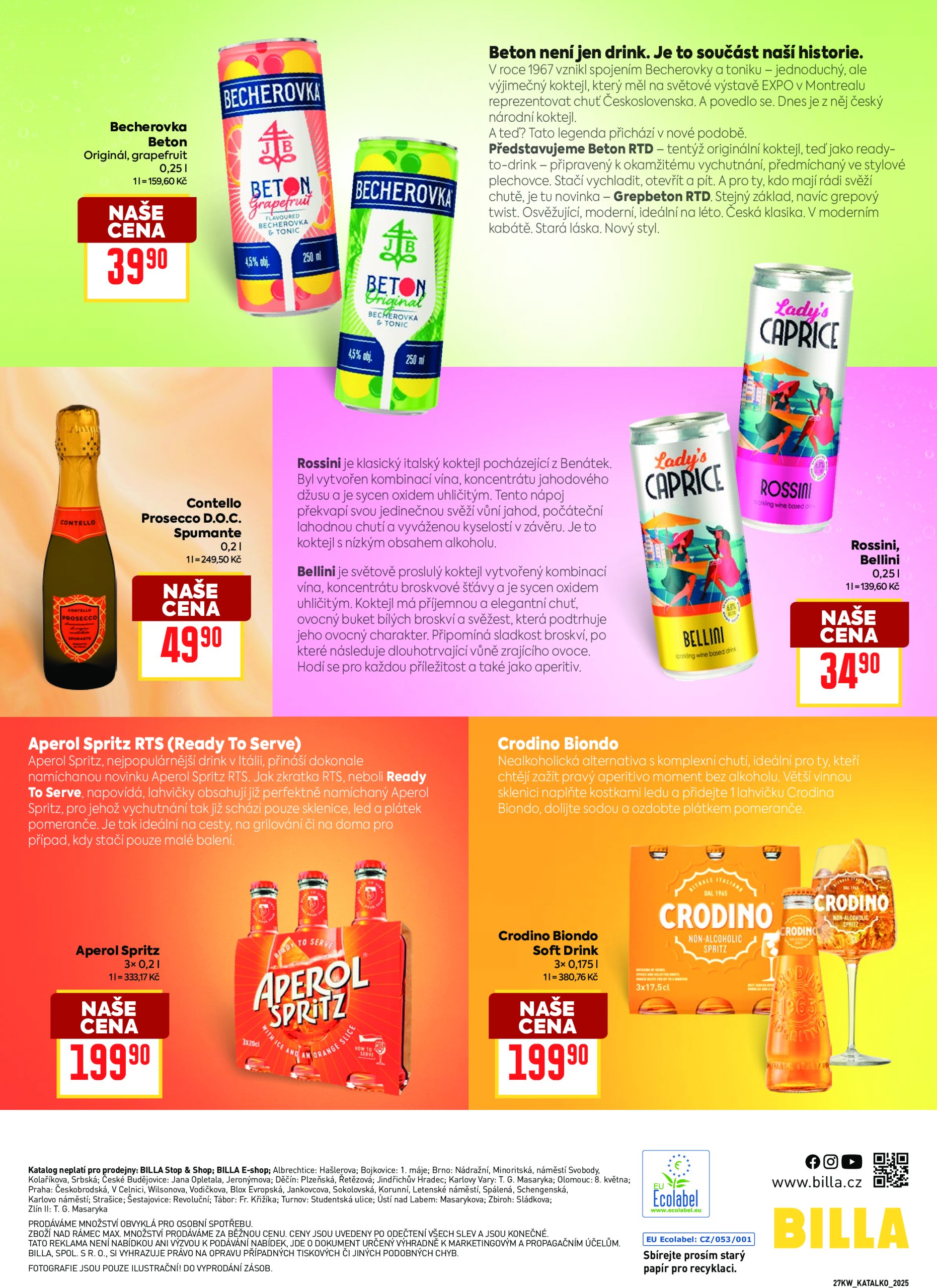 billa - Leták Billa - Katalog: Alko novinky od 02.07. do 30.09. - page: 8