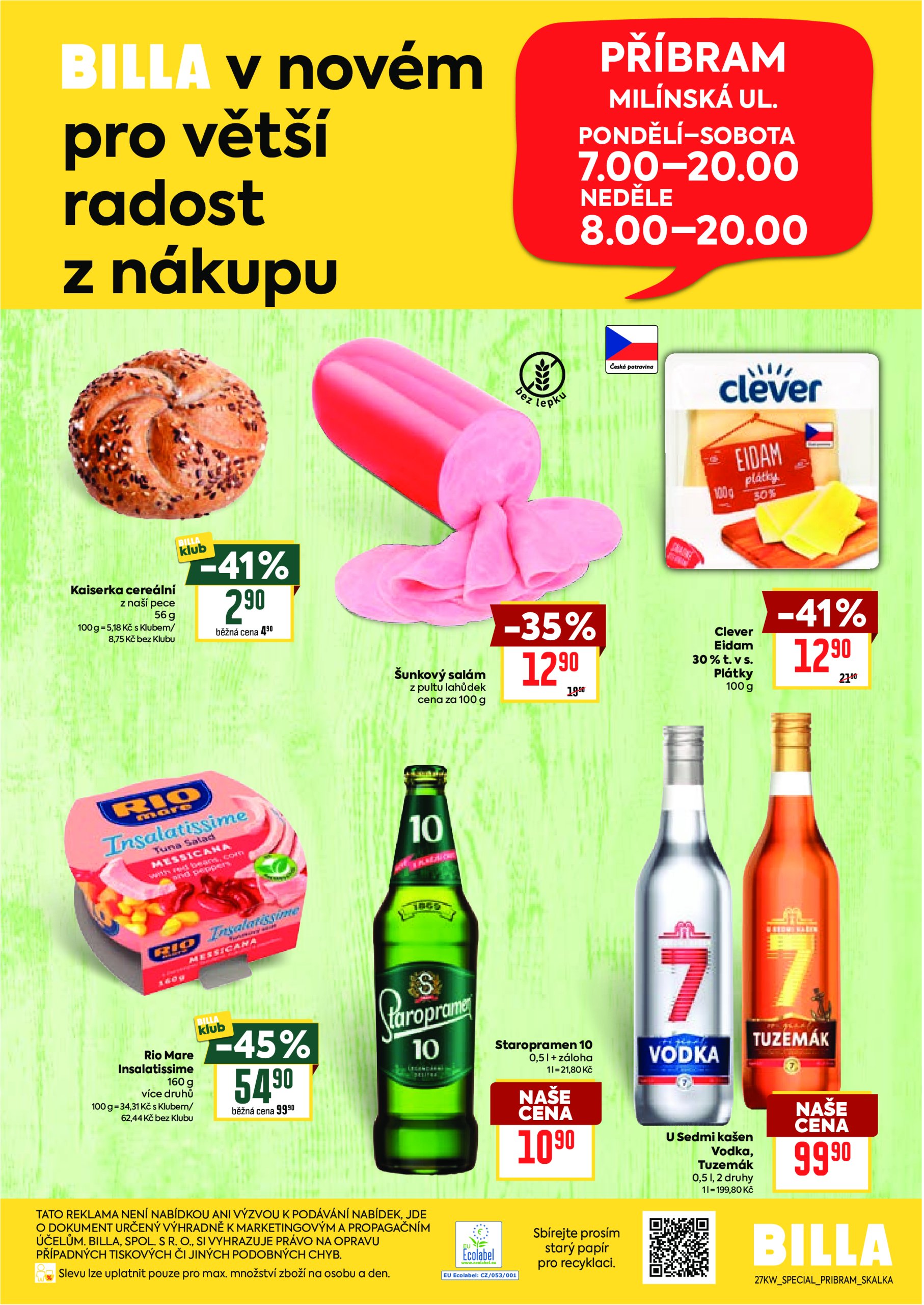 billa - Leták Billa - Skalka od 02.07. do 08.07. - page: 2