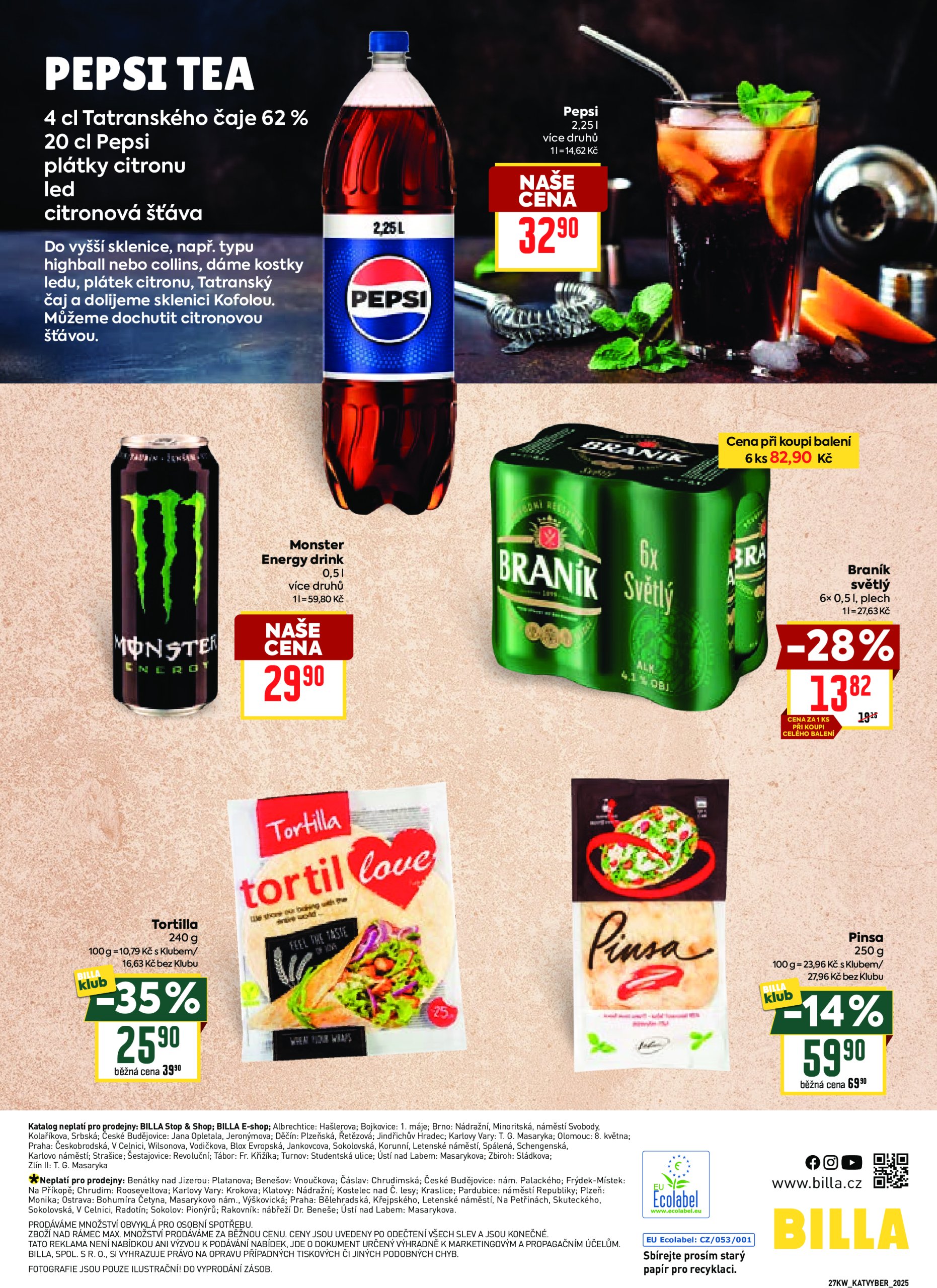 billa - Leták Billa - Katalog: Výběr pro každého od 02.07. do 29.07. - page: 48